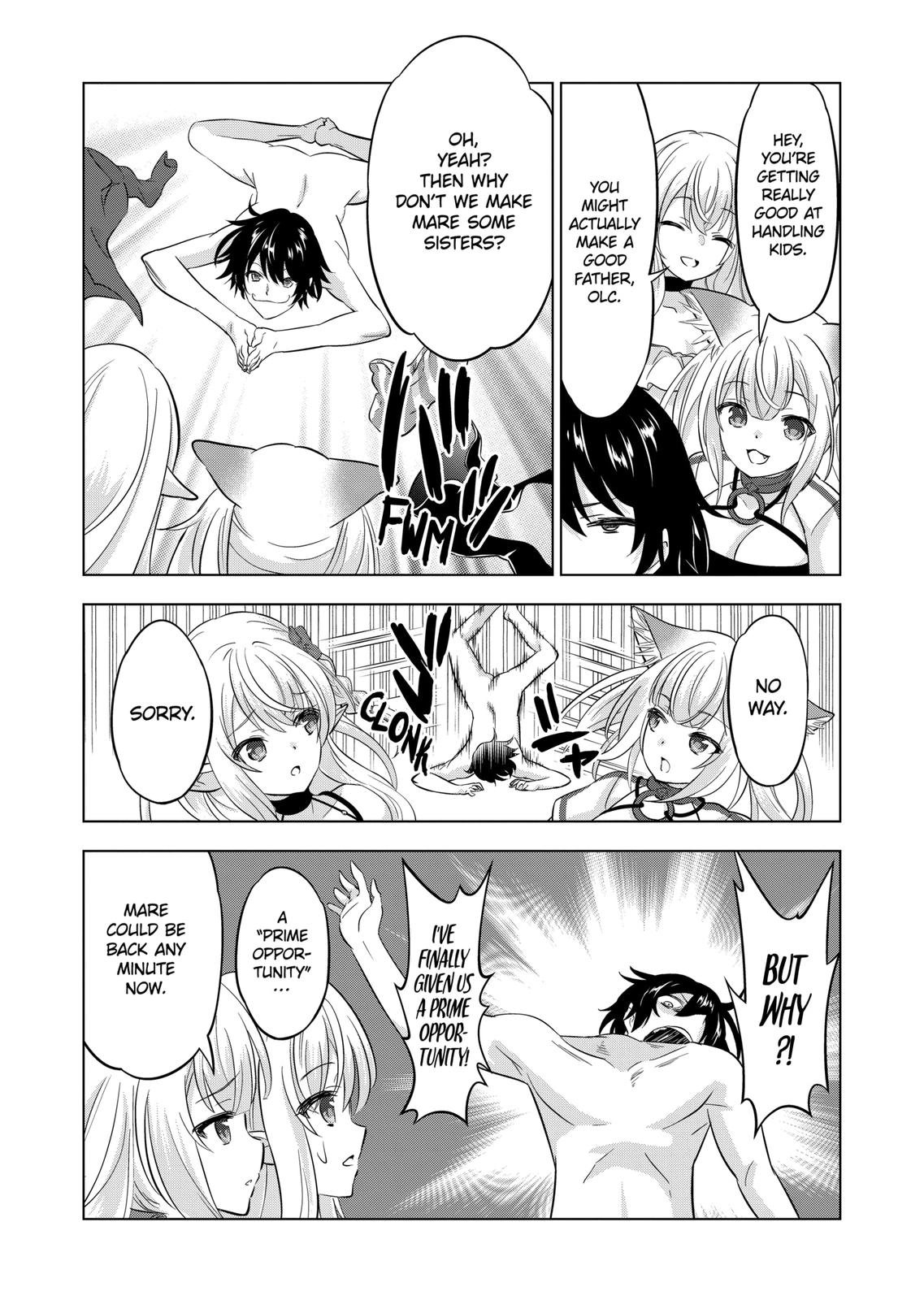Shijou Saikyou Orc-san no Tanoshii Tanetsuke Harem Zukuri Chapter 105 page 8 - Chapter 105