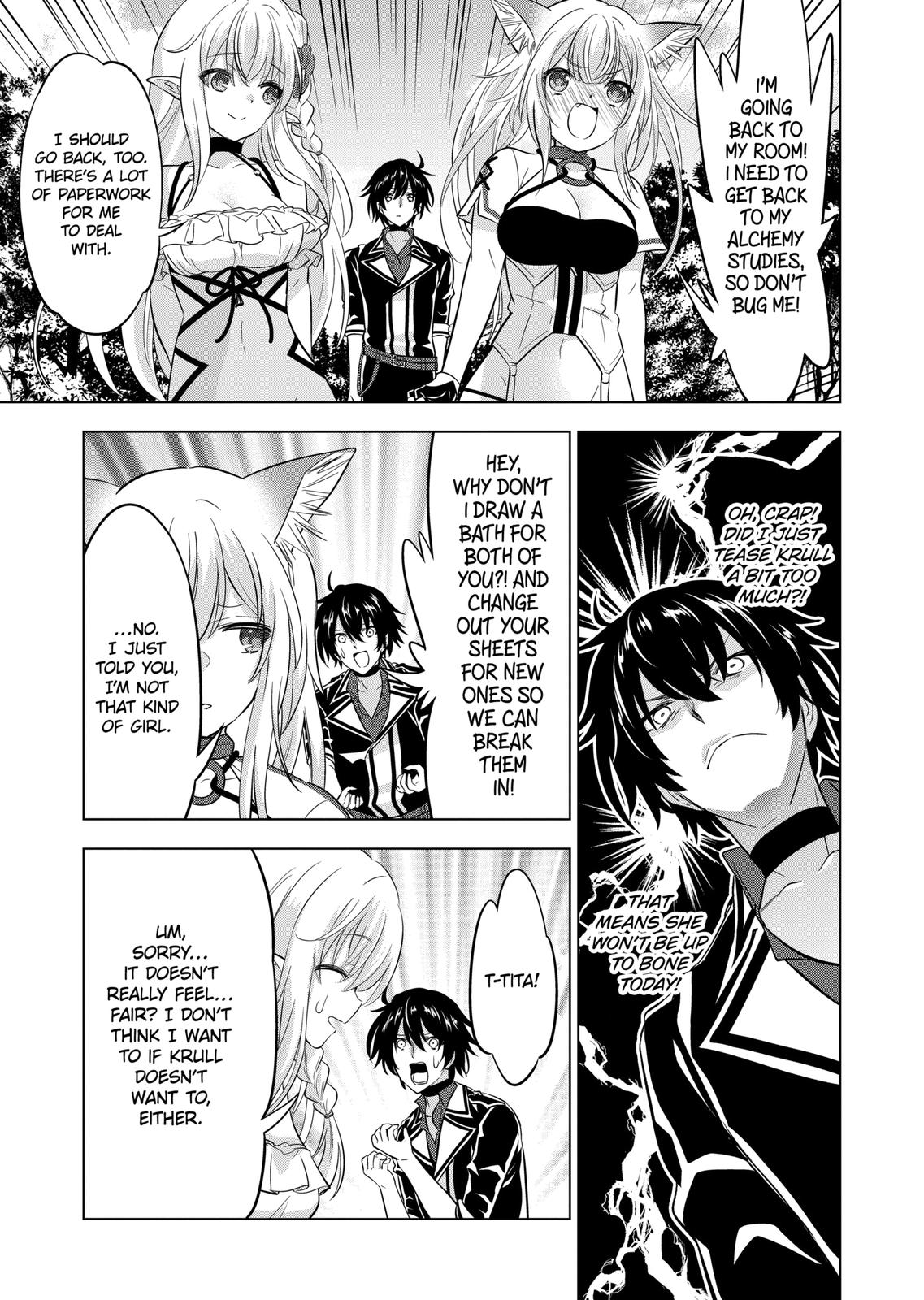 Shijou Saikyou Orc-san no Tanoshii Tanetsuke Harem Zukuri Chapter 106 page 3 - Chapter 106