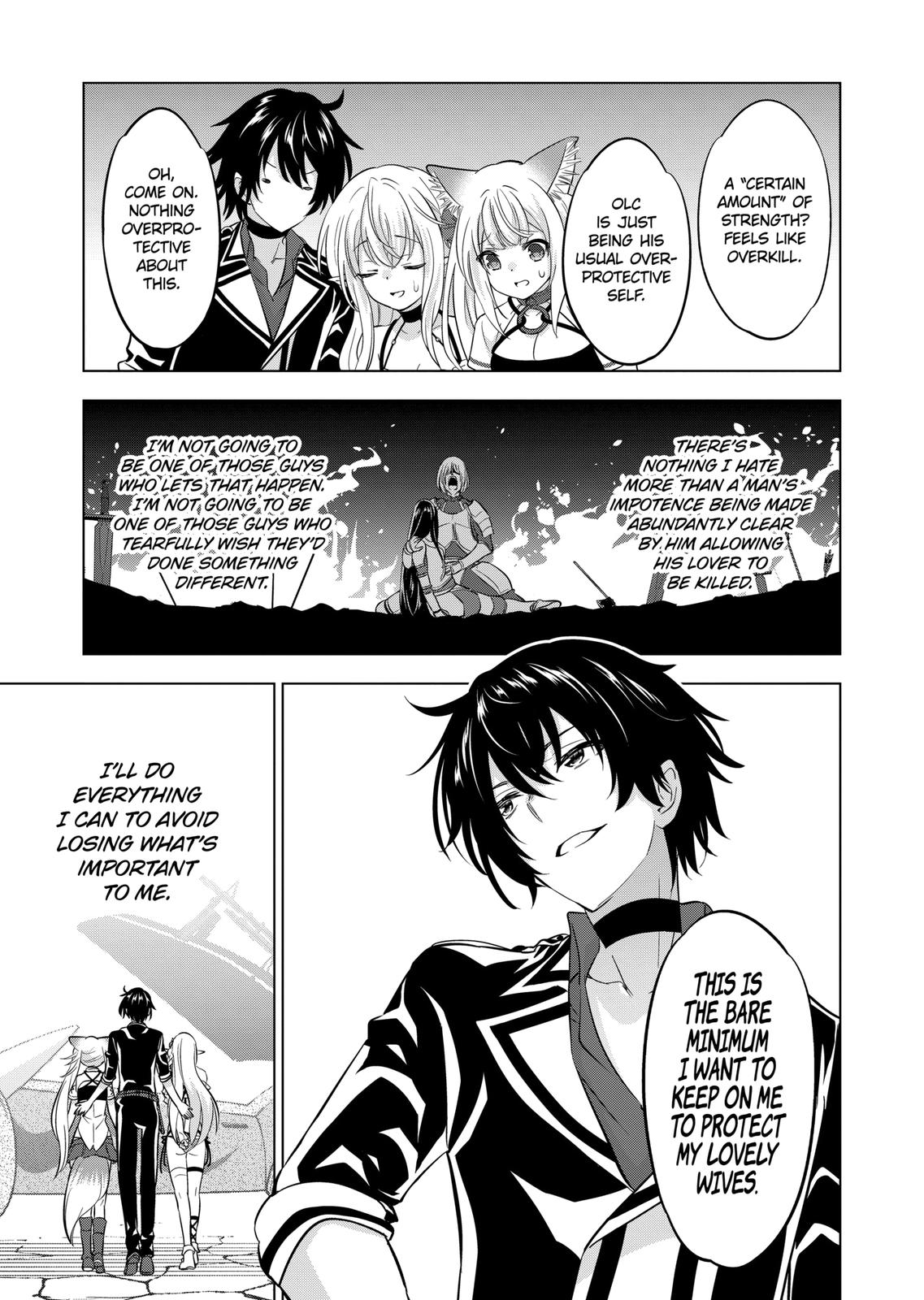 Shijou Saikyou Orc-san no Tanoshii Tanetsuke Harem Zukuri Chapter 109 page 13 - Chapter 109