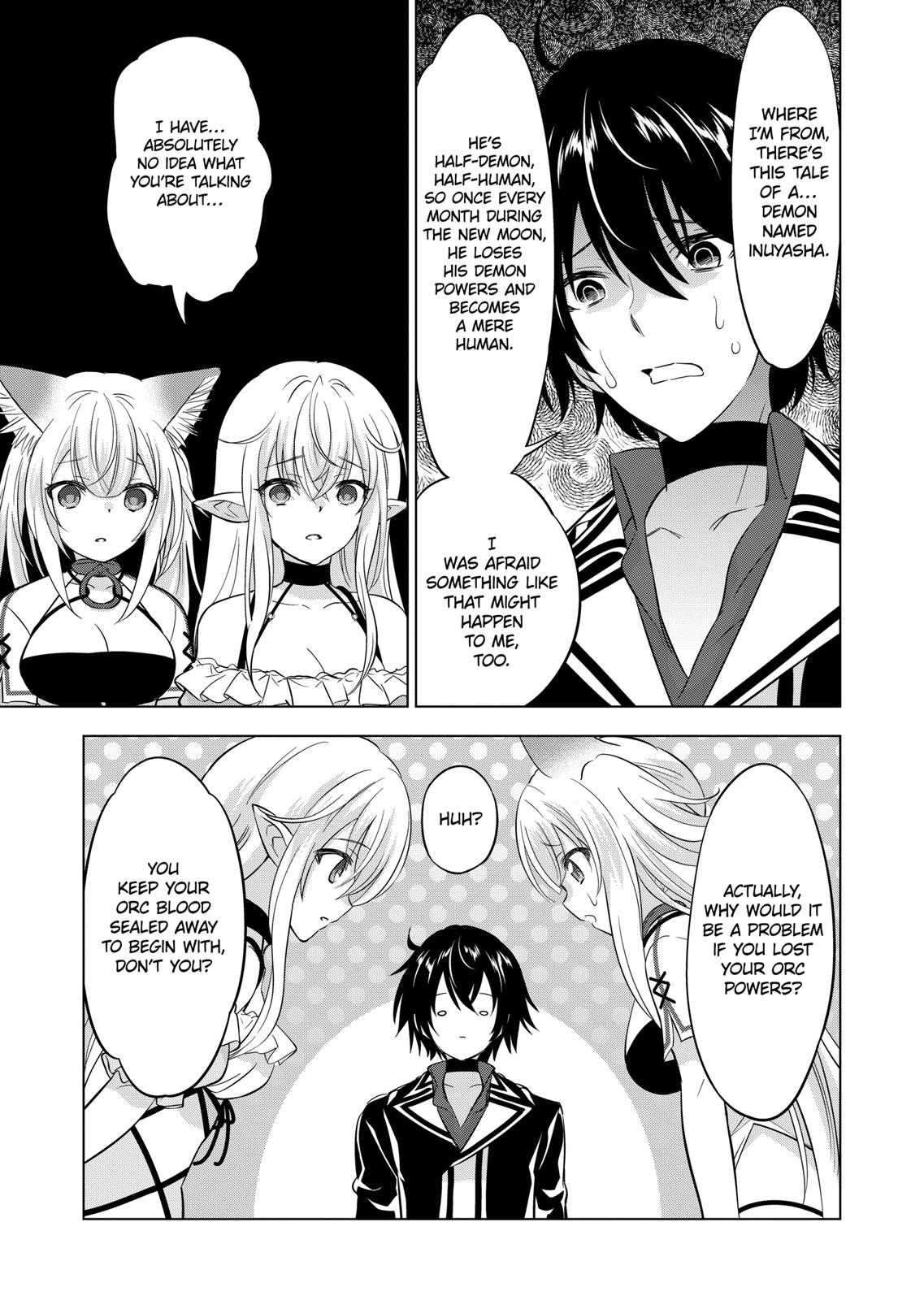 Shijou Saikyou Orc-san no Tanoshii Tanetsuke Harem Zukuri Chapter 109 page 5 - Chapter 109