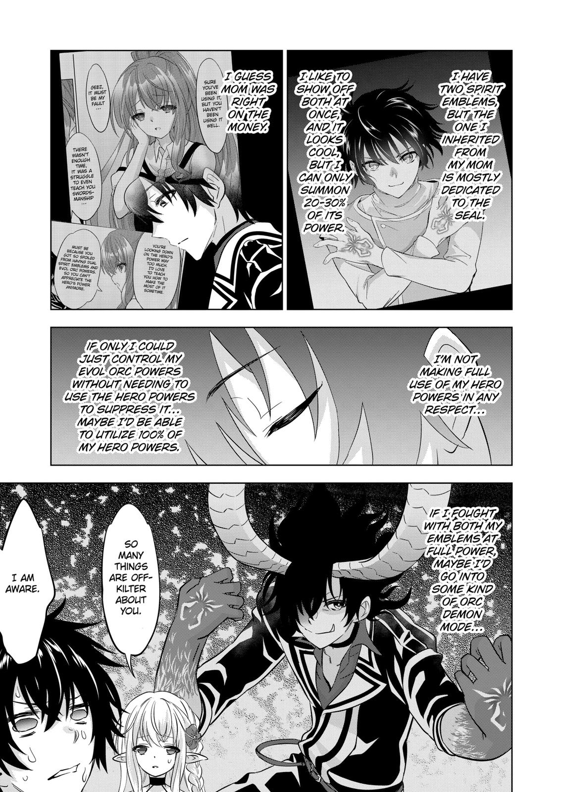 Shijou Saikyou Orc-san no Tanoshii Tanetsuke Harem Zukuri Chapter 109 page 7 - Chapter 109