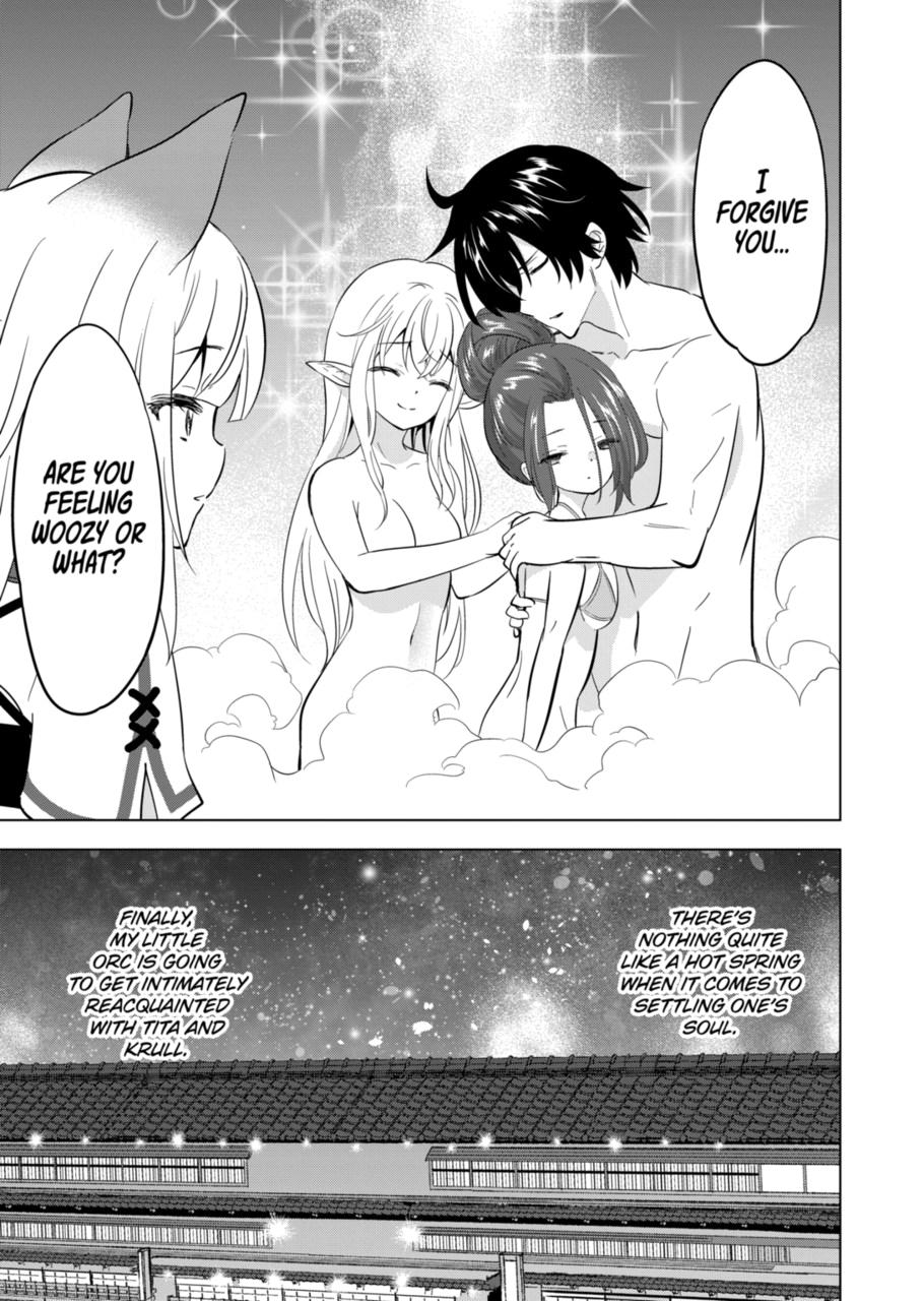 Shijou Saikyou Orc-san no Tanoshii Tanetsuke Harem Zukuri Chapter 111 page 18 - Chapter 111