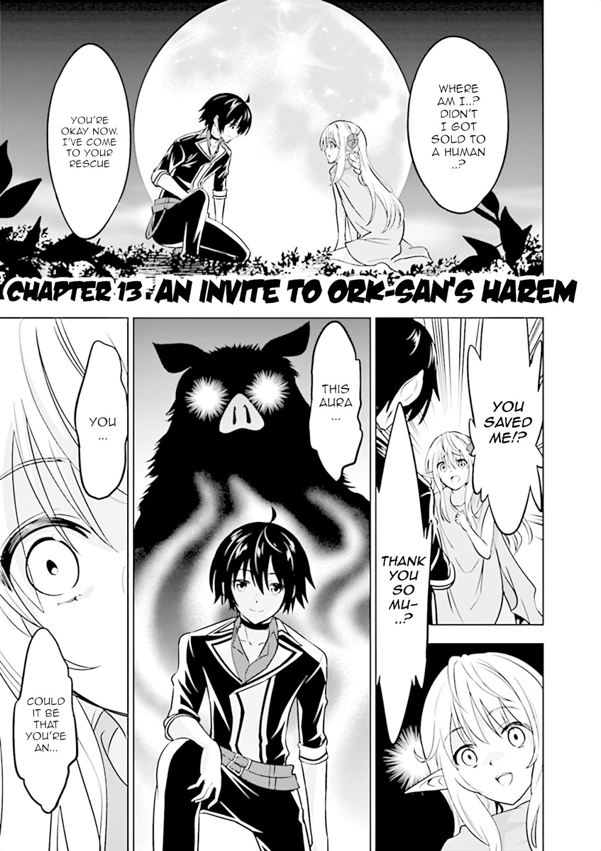 Shijou Saikyou Orc-san no Tanoshii Tanetsuke Harem Zukuri Chapter 13 page 2 - Chapter 13: An invite to Ork-san's harem