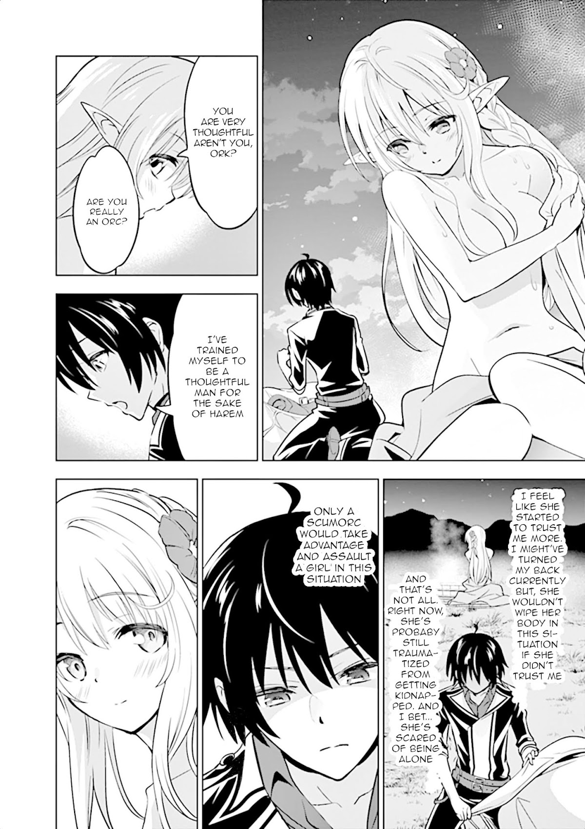 Shijou Saikyou Orc-san no Tanoshii Tanetsuke Harem Zukuri Chapter 13 page 21 - Chapter 13: An invite to Ork-san's harem