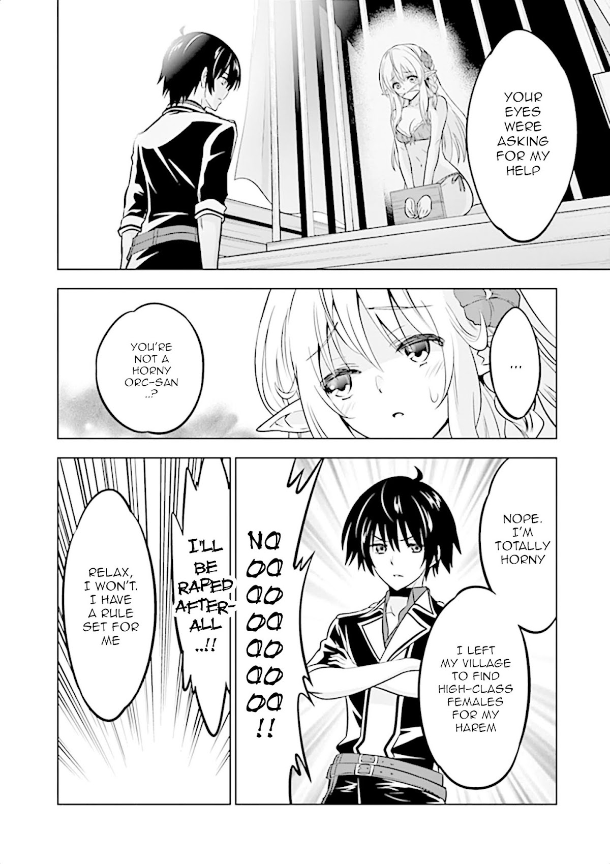 Shijou Saikyou Orc-san no Tanoshii Tanetsuke Harem Zukuri Chapter 13 page 5 - Chapter 13: An invite to Ork-san's harem