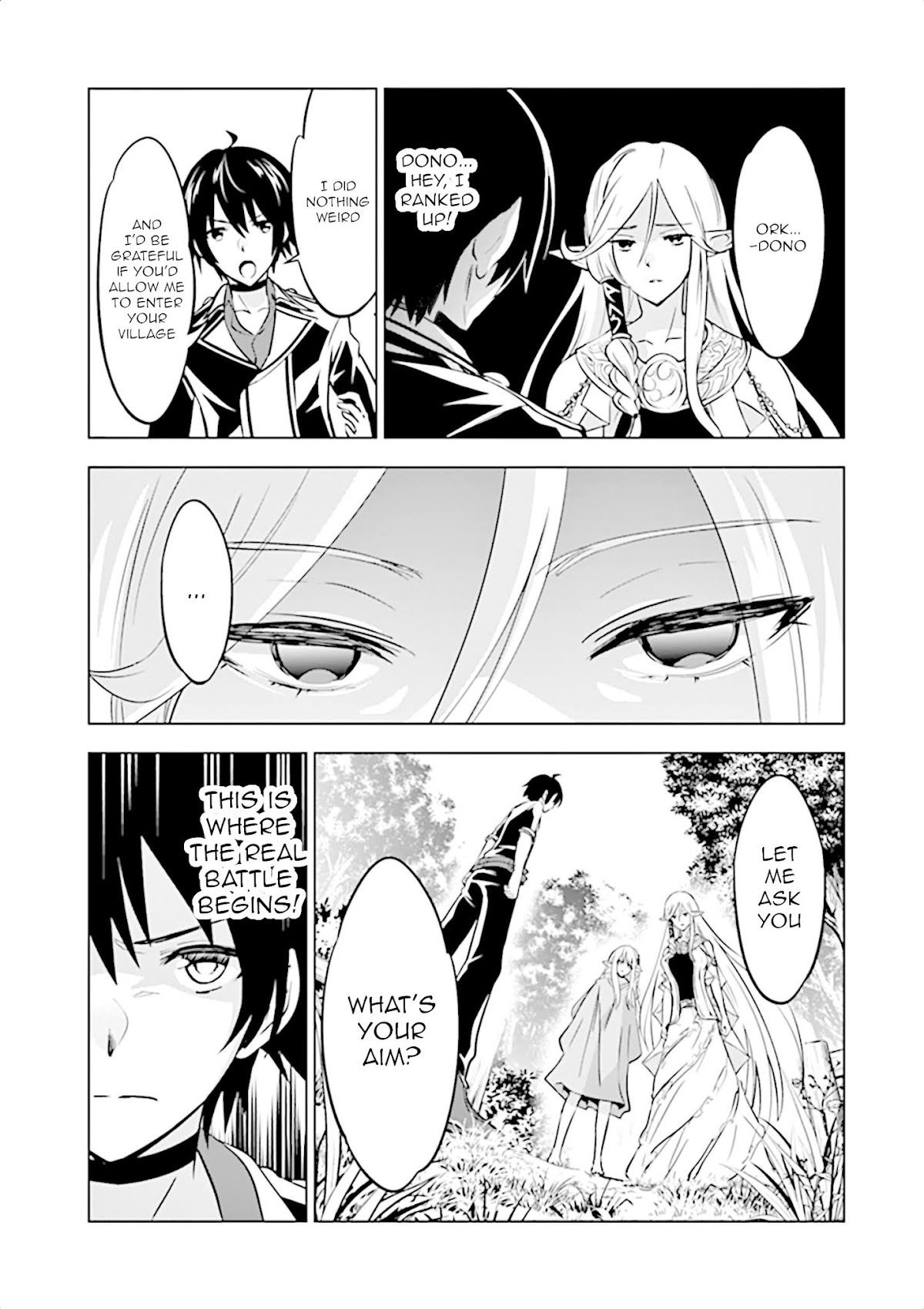 Shijou Saikyou Orc-san no Tanoshii Tanetsuke Harem Zukuri Chapter 14 page 11 - Chapter 14: Ork-san in Elf village