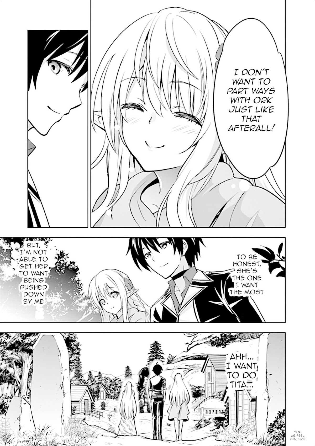 Shijou Saikyou Orc-san no Tanoshii Tanetsuke Harem Zukuri Chapter 14 page 16 - Chapter 14: Ork-san in Elf village
