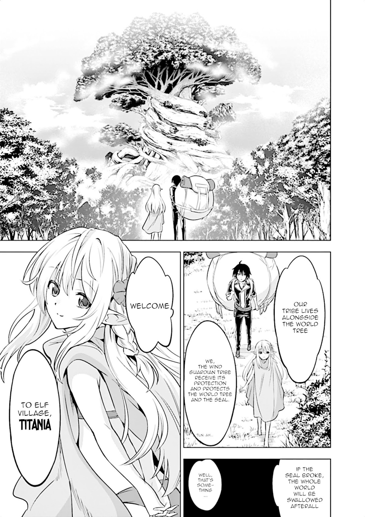 Shijou Saikyou Orc-san no Tanoshii Tanetsuke Harem Zukuri Chapter 14 page 6 - Chapter 14: Ork-san in Elf village