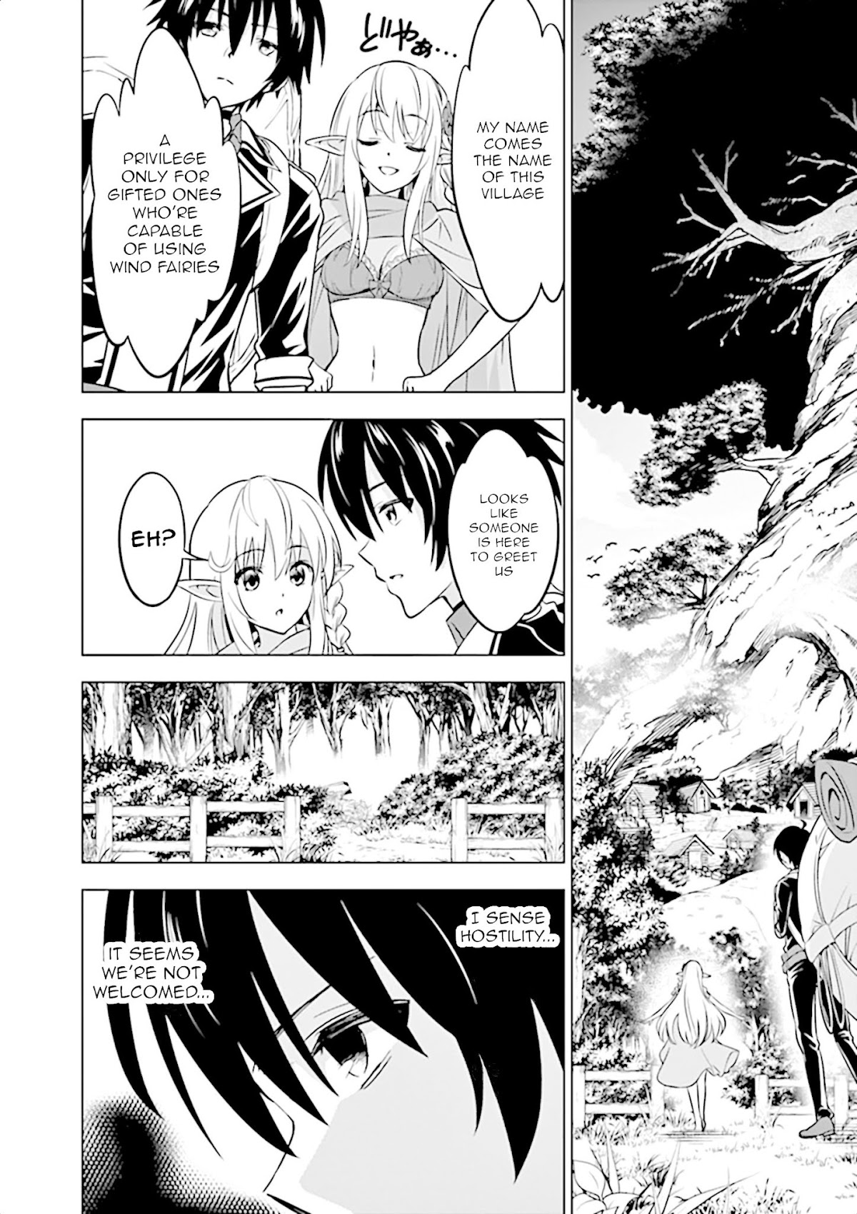 Shijou Saikyou Orc-san no Tanoshii Tanetsuke Harem Zukuri Chapter 14 page 7 - Chapter 14: Ork-san in Elf village