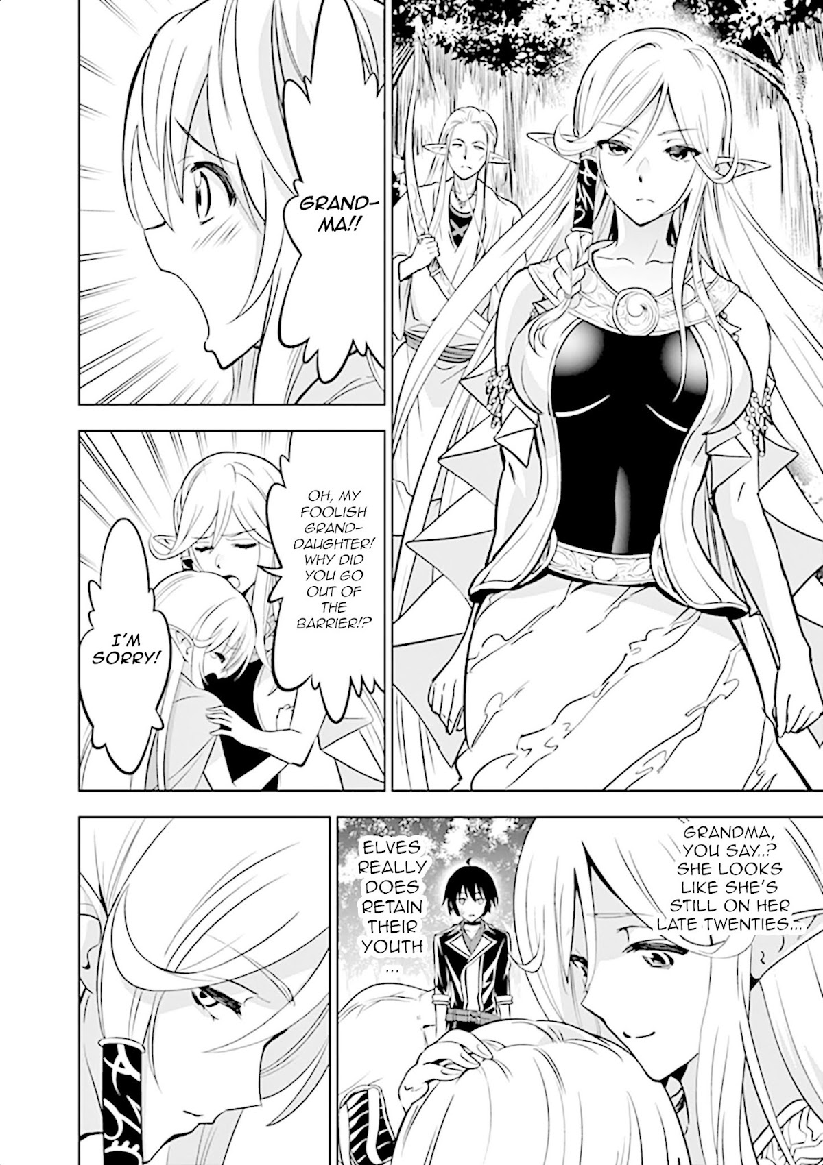 Shijou Saikyou Orc-san no Tanoshii Tanetsuke Harem Zukuri Chapter 14 page 9 - Chapter 14: Ork-san in Elf village