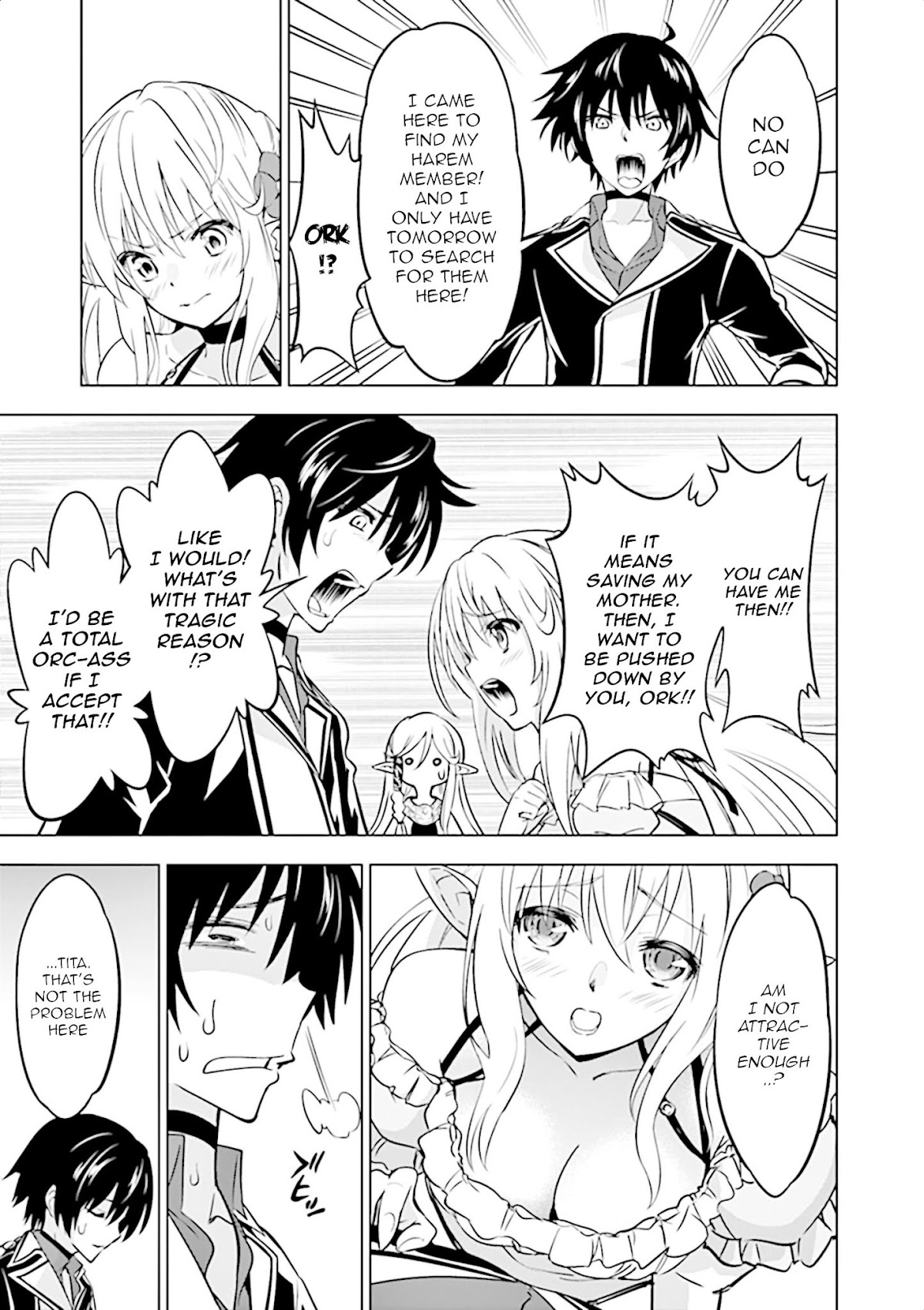 Shijou Saikyou Orc-san no Tanoshii Tanetsuke Harem Zukuri Chapter 15 page 12 - Chapter 15: Ork-san's versatility