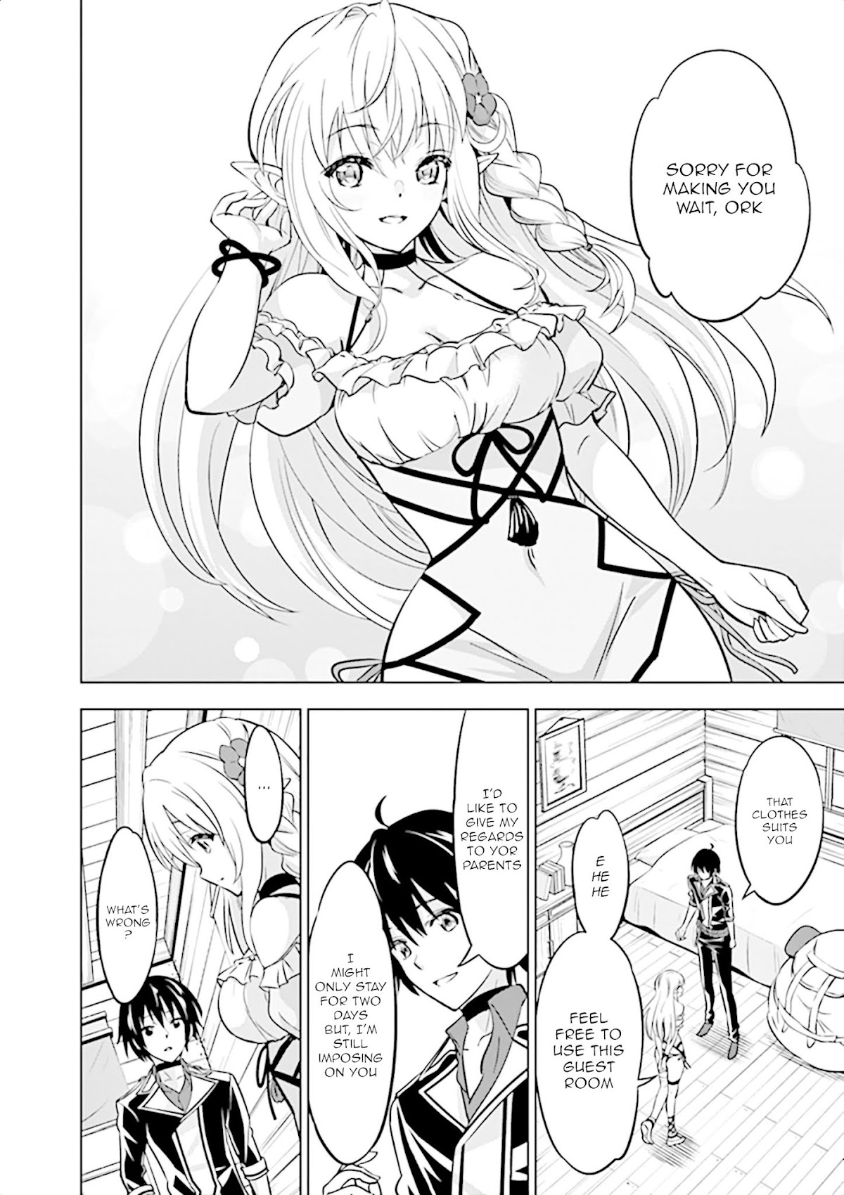 Shijou Saikyou Orc-san no Tanoshii Tanetsuke Harem Zukuri Chapter 15 page 3 - Chapter 15: Ork-san's versatility