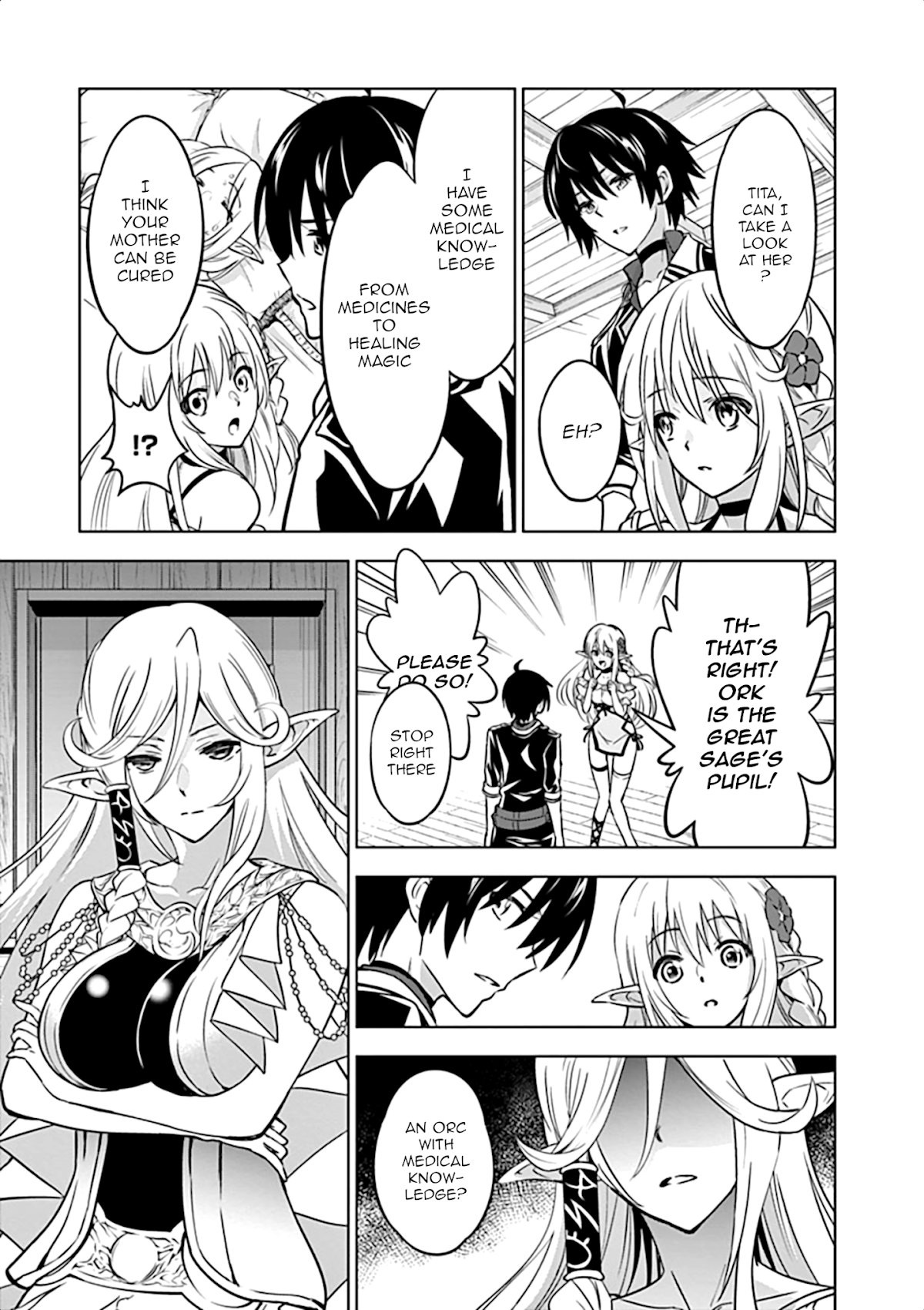 Shijou Saikyou Orc-san no Tanoshii Tanetsuke Harem Zukuri Chapter 15 page 6 - Chapter 15: Ork-san's versatility