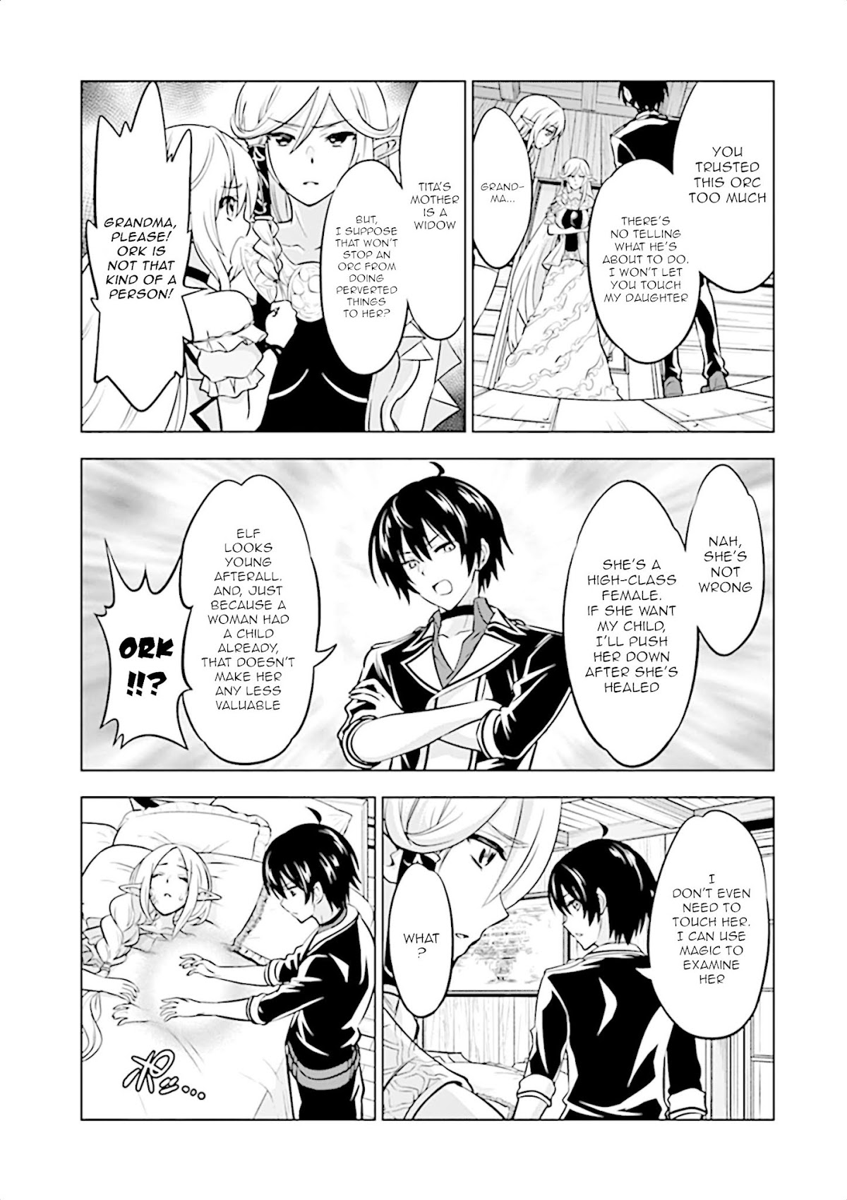 Shijou Saikyou Orc-san no Tanoshii Tanetsuke Harem Zukuri Chapter 15 page 7 - Chapter 15: Ork-san's versatility