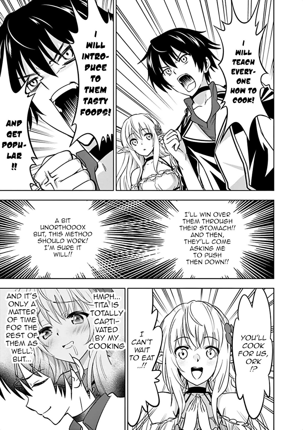 Shijou Saikyou Orc-san no Tanoshii Tanetsuke Harem Zukuri Chapter 16 page 10 - Chapter 16: Orc-san's home recipe