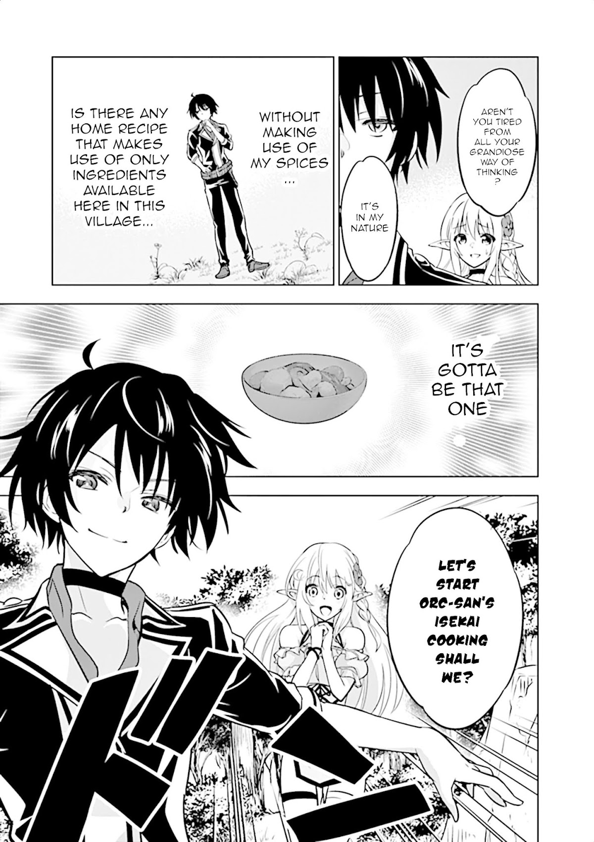 Shijou Saikyou Orc-san no Tanoshii Tanetsuke Harem Zukuri Chapter 16 page 12 - Chapter 16: Orc-san's home recipe