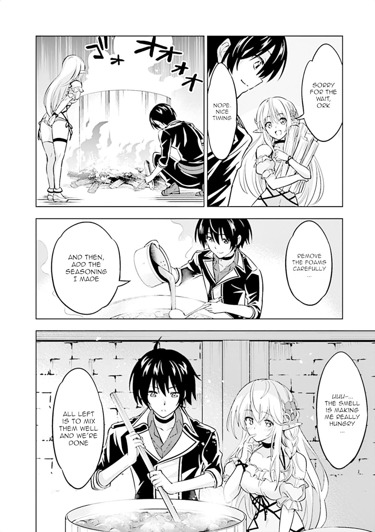 Shijou Saikyou Orc-san no Tanoshii Tanetsuke Harem Zukuri Chapter 16 page 17 - Chapter 16: Orc-san's home recipe