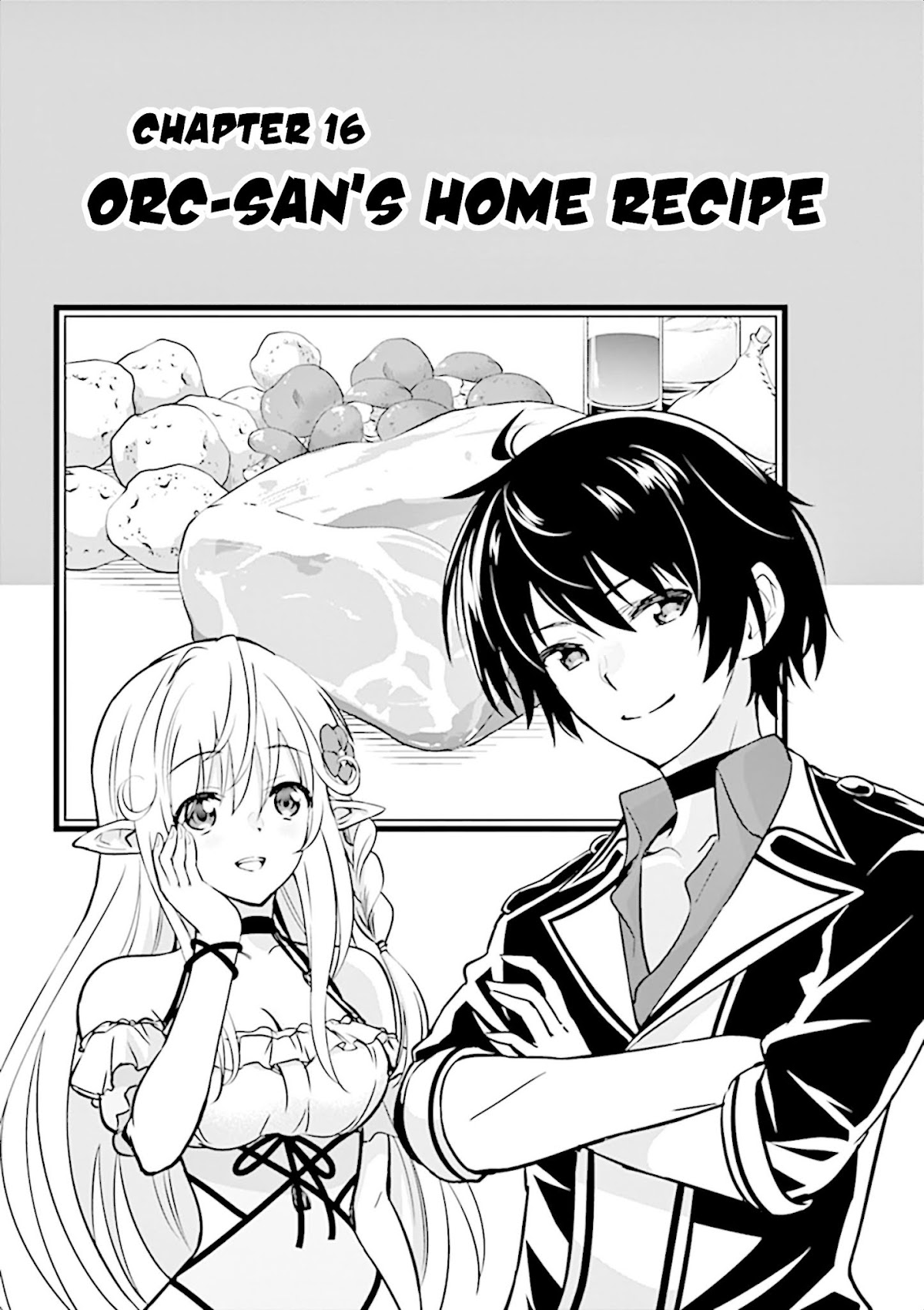 Shijou Saikyou Orc-san no Tanoshii Tanetsuke Harem Zukuri Chapter 16 page 2 - Chapter 16: Orc-san's home recipe