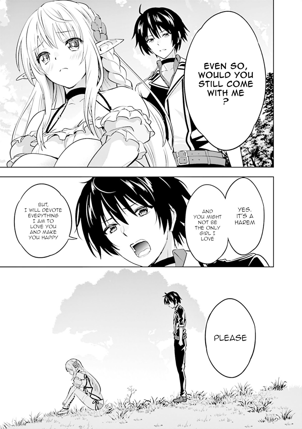 Shijou Saikyou Orc-san no Tanoshii Tanetsuke Harem Zukuri Chapter 17 page 14 - Chapter 17: A loved one or harem... That is the problem.