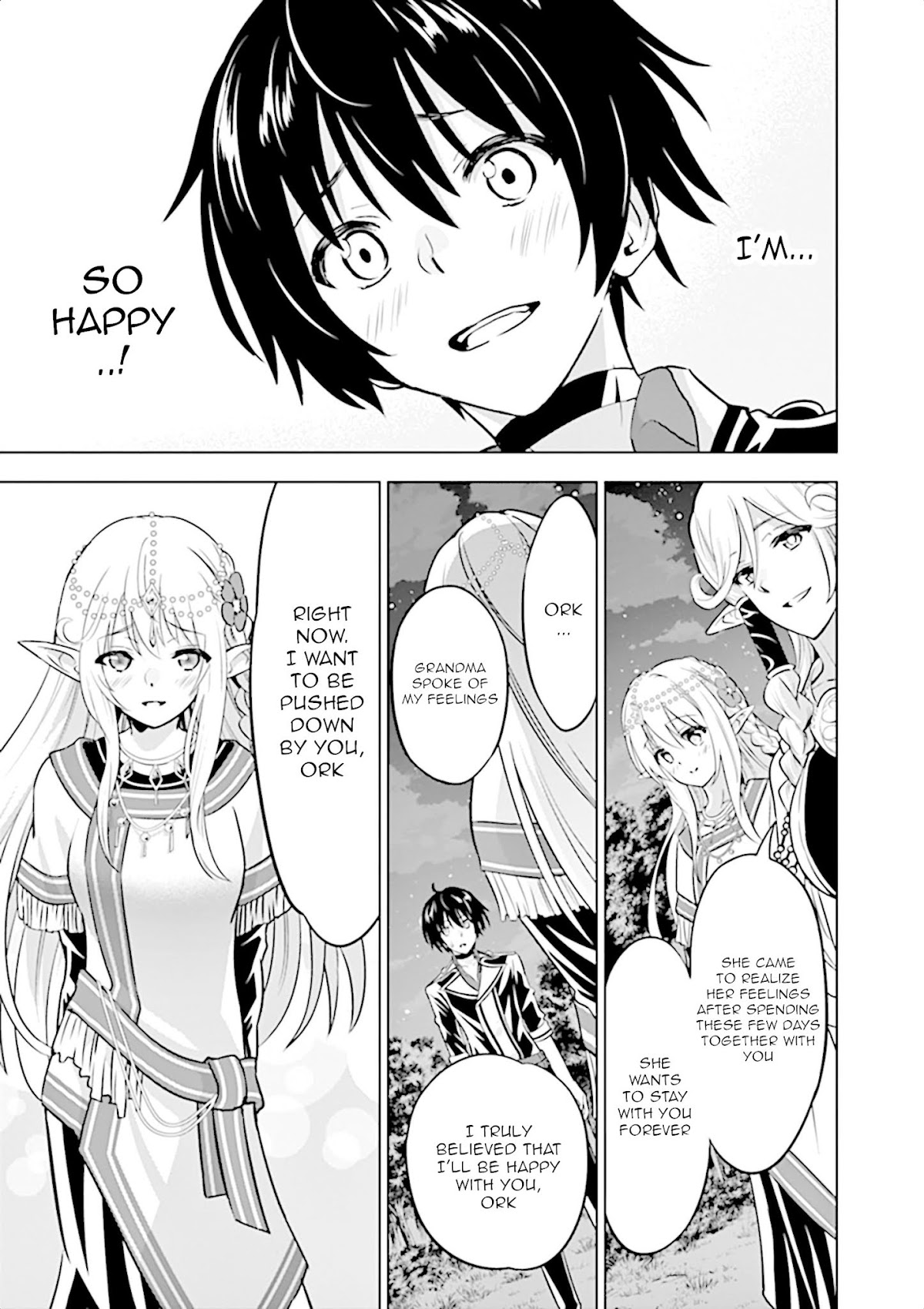 Shijou Saikyou Orc-san no Tanoshii Tanetsuke Harem Zukuri Chapter 17 page 4 - Chapter 17: A loved one or harem... That is the problem.