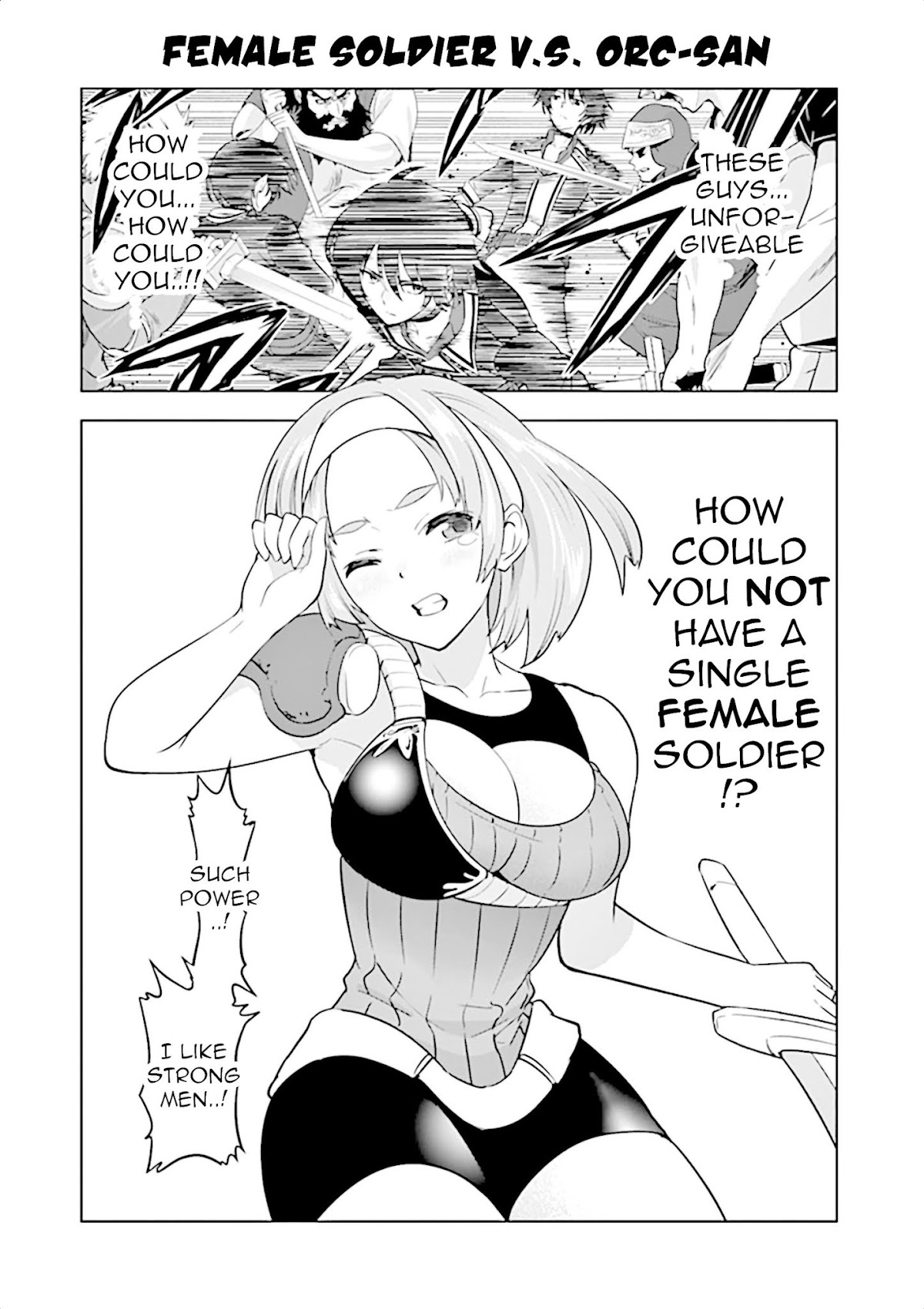 Shijou Saikyou Orc-san no Tanoshii Tanetsuke Harem Zukuri Chapter 19 page 13 - Chapter 19: Orc-san have doubt
