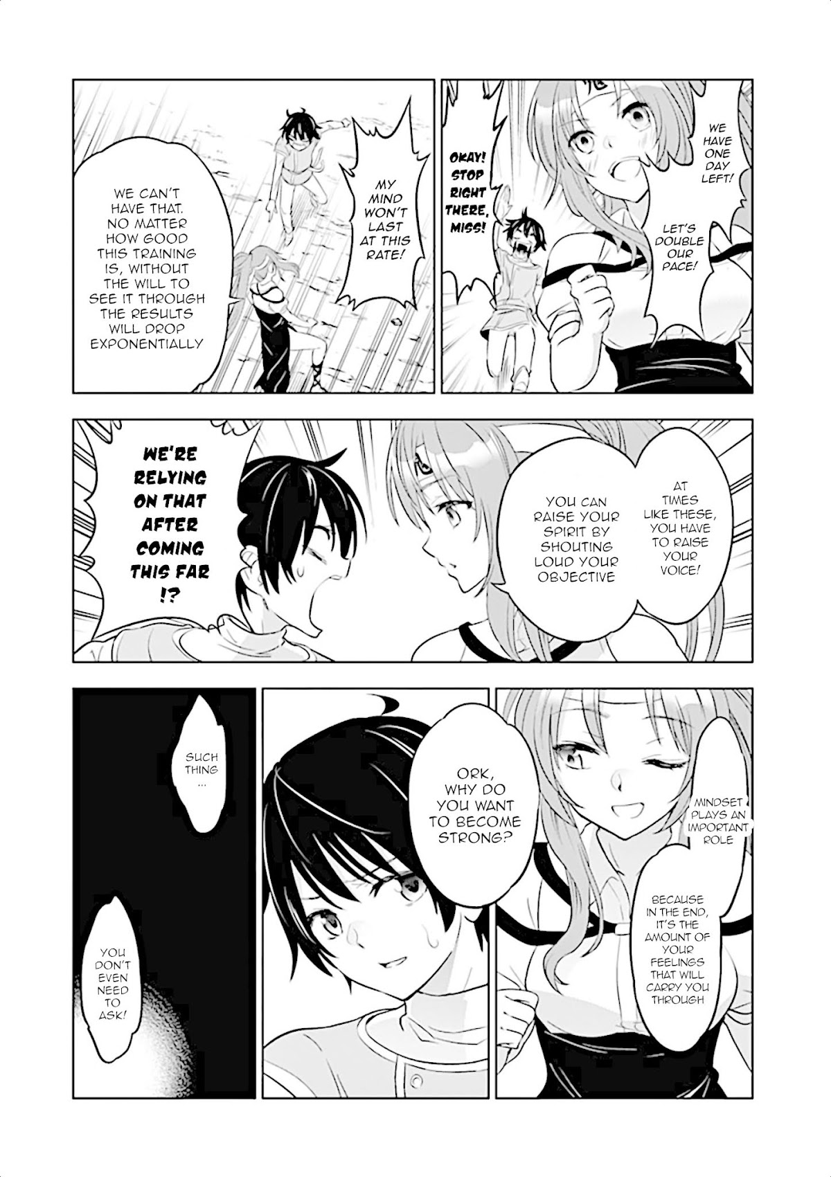 Shijou Saikyou Orc-san no Tanoshii Tanetsuke Harem Zukuri Chapter 2 page 10 - Chapter 2: Female Knight's training is a bit rough