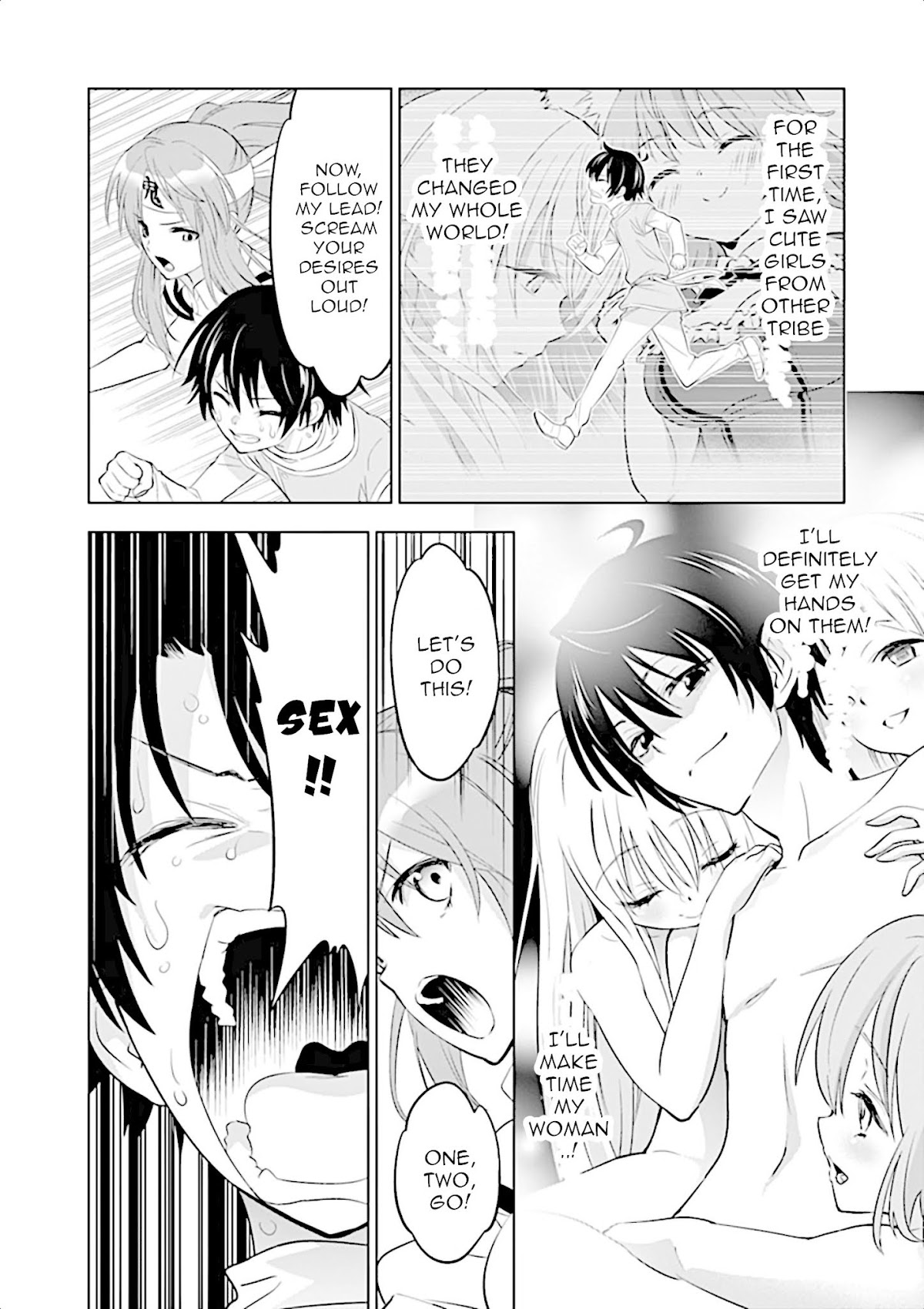 Shijou Saikyou Orc-san no Tanoshii Tanetsuke Harem Zukuri Chapter 2 page 11 - Chapter 2: Female Knight's training is a bit rough