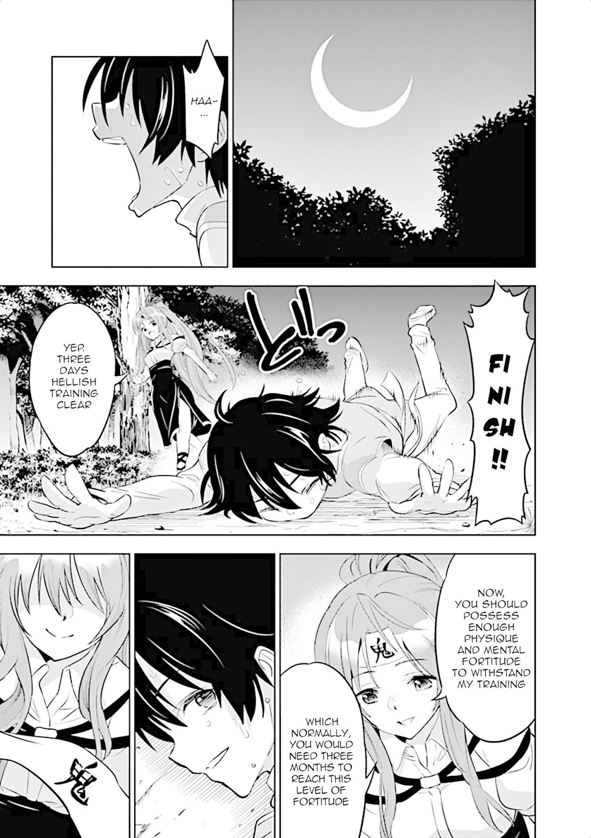 Shijou Saikyou Orc-san no Tanoshii Tanetsuke Harem Zukuri Chapter 2 page 15 - Chapter 2: Female Knight's training is a bit rough