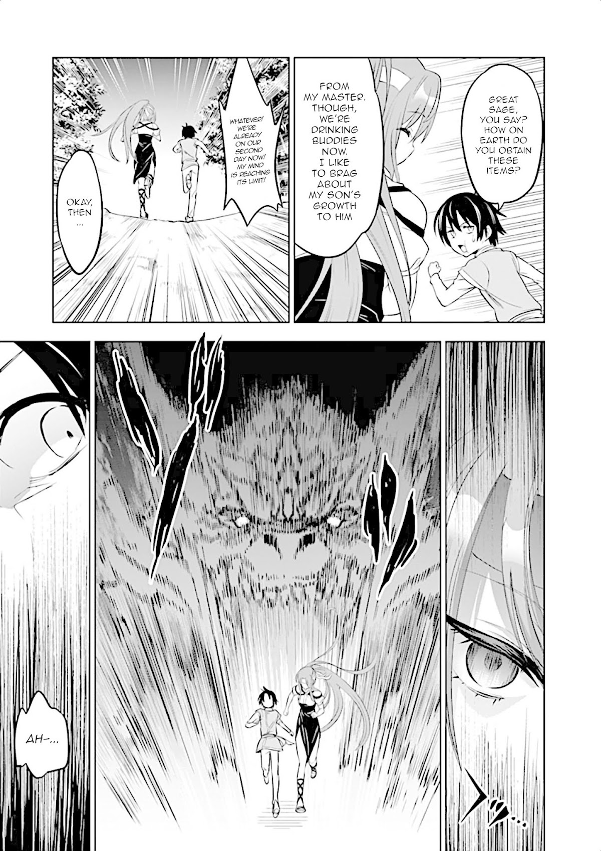 Shijou Saikyou Orc-san no Tanoshii Tanetsuke Harem Zukuri Chapter 2 page 8 - Chapter 2: Female Knight's training is a bit rough