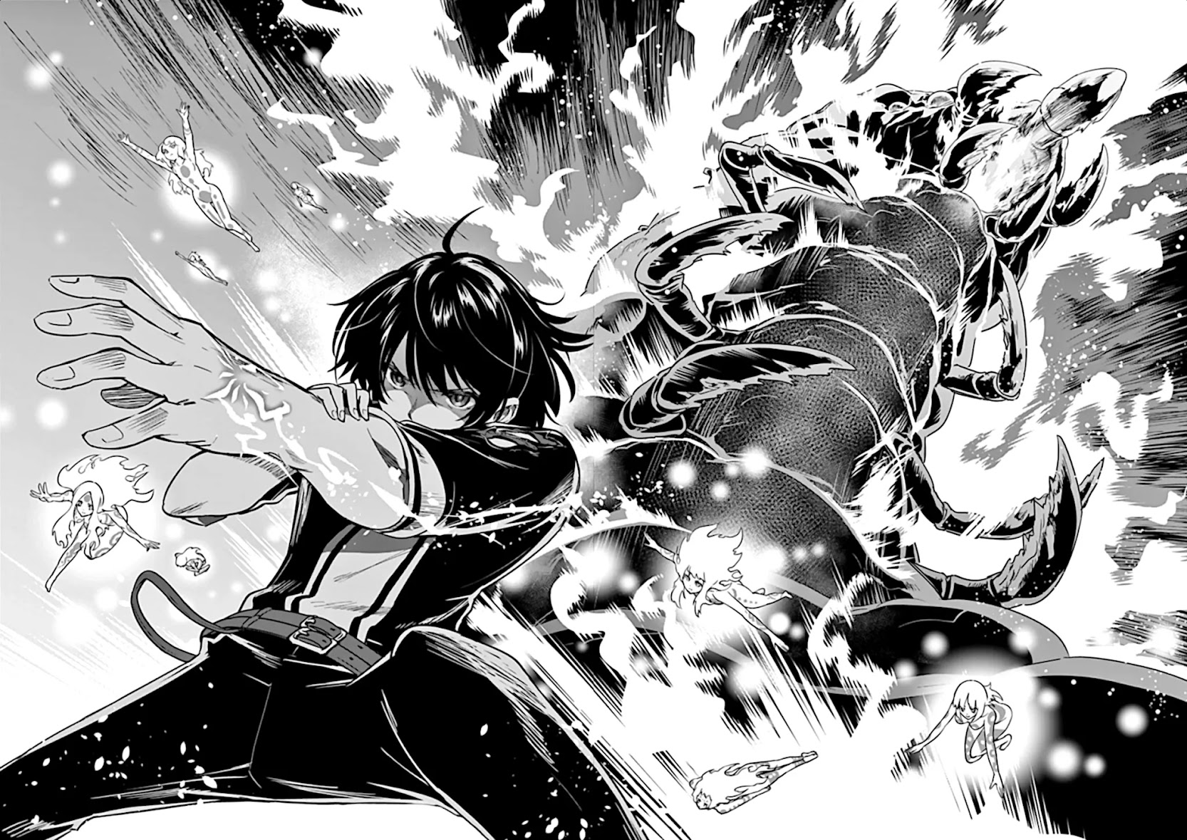 Shijou Saikyou Orc-san no Tanoshii Tanetsuke Harem Zukuri Chapter 20 page 20 - Chapter 20: Ork vs Ancient Demon Bug