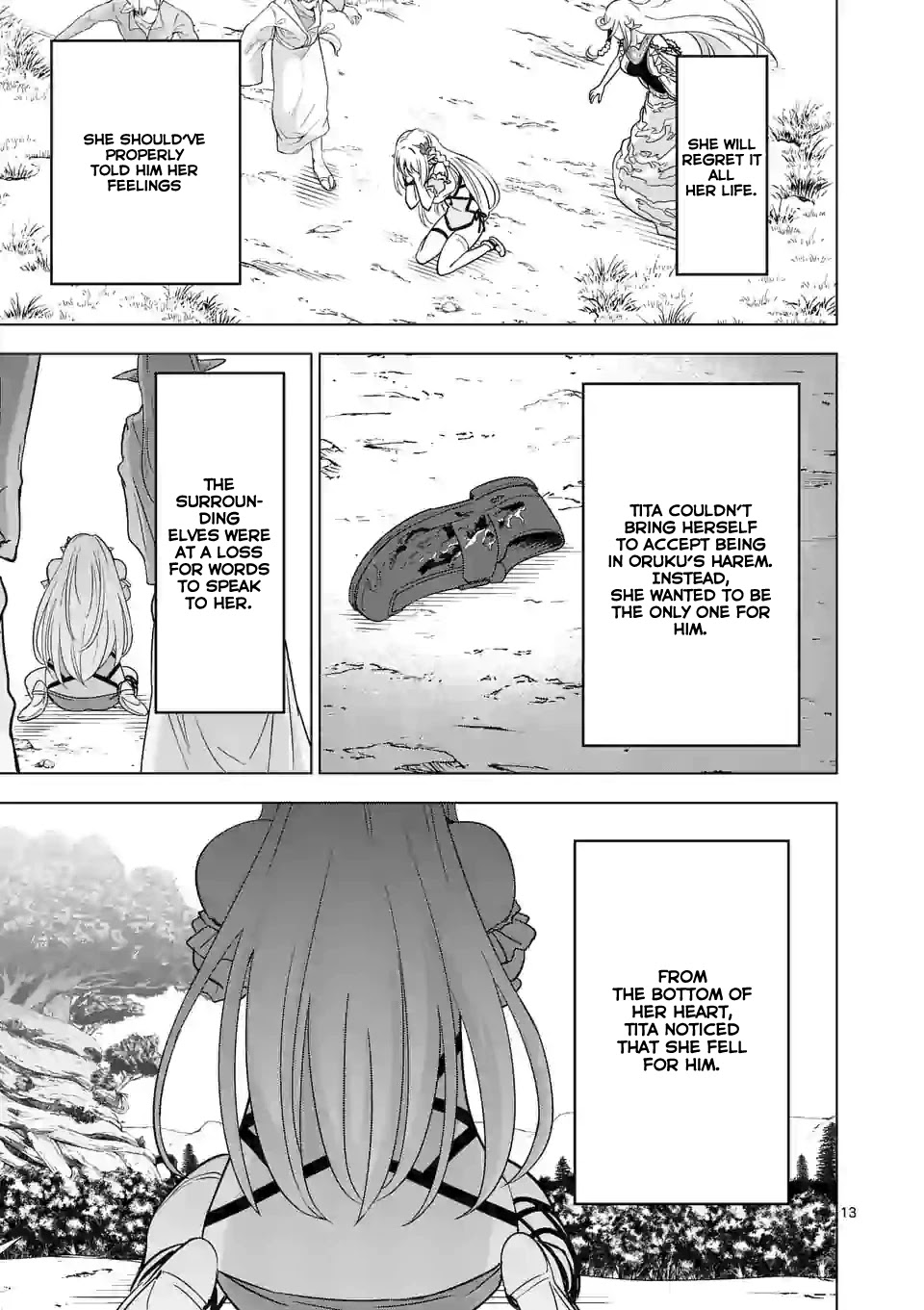Shijou Saikyou Orc-san no Tanoshii Tanetsuke Harem Zukuri Chapter 21 page 14 - Chapter 21: Evolutive Orc's Power