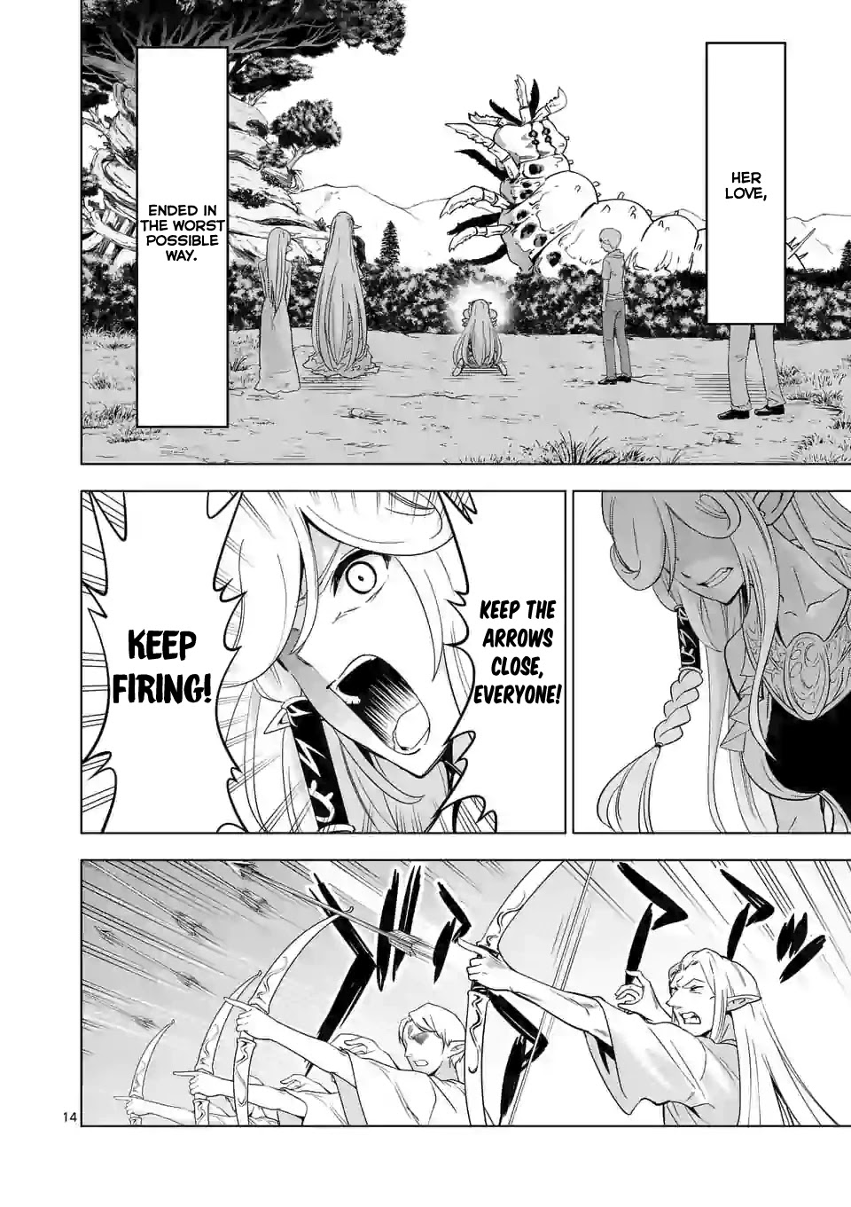 Shijou Saikyou Orc-san no Tanoshii Tanetsuke Harem Zukuri Chapter 21 page 15 - Chapter 21: Evolutive Orc's Power