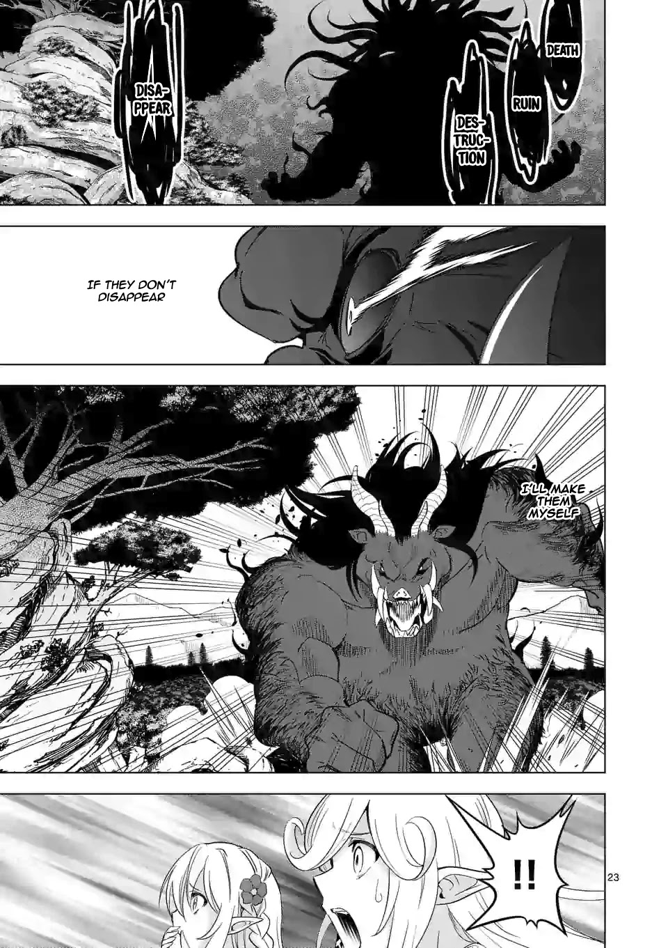 Shijou Saikyou Orc-san no Tanoshii Tanetsuke Harem Zukuri Chapter 21 page 24 - Chapter 21: Evolutive Orc's Power