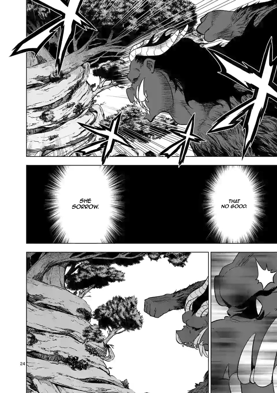 Shijou Saikyou Orc-san no Tanoshii Tanetsuke Harem Zukuri Chapter 21 page 25 - Chapter 21: Evolutive Orc's Power