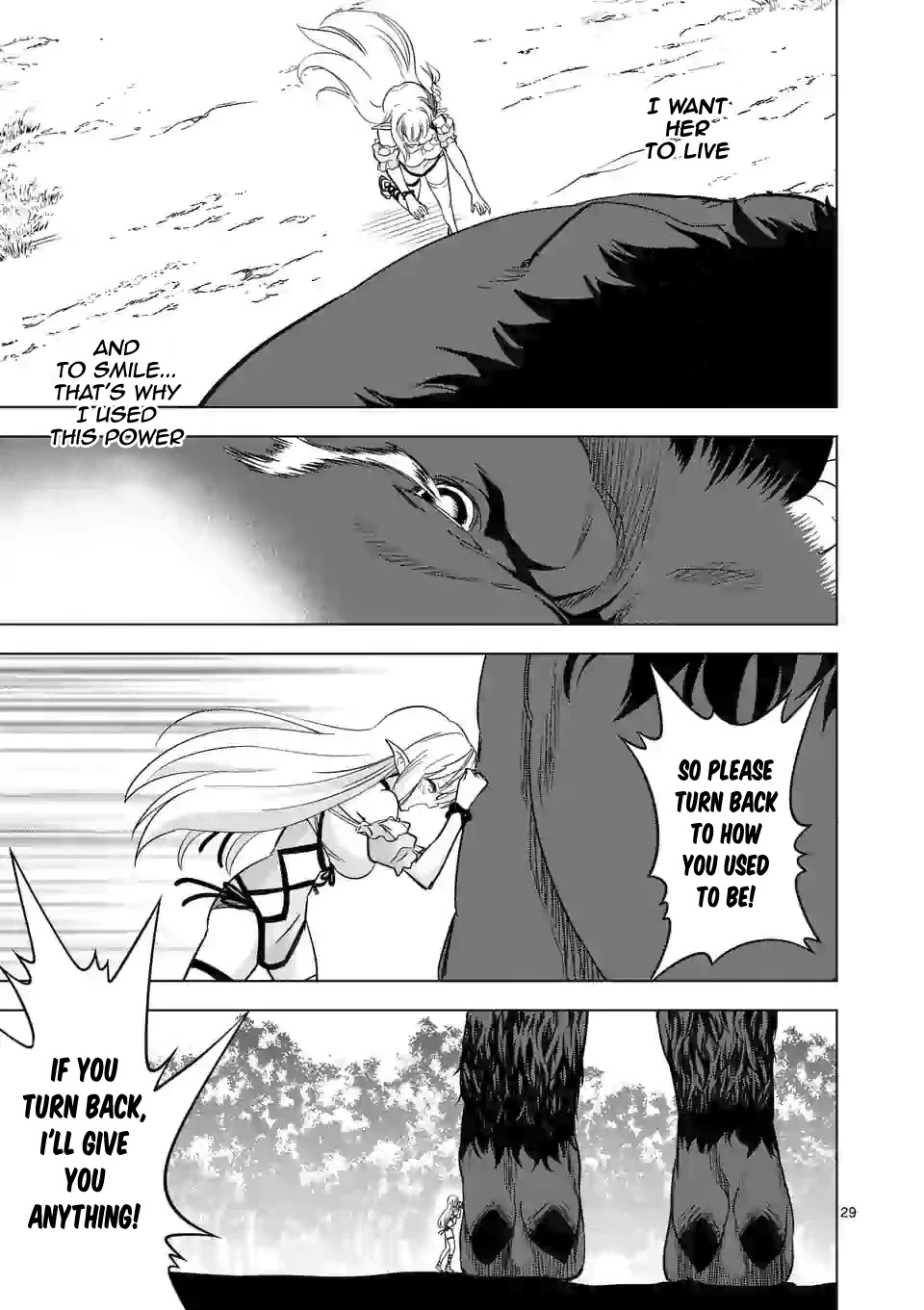 Shijou Saikyou Orc-san no Tanoshii Tanetsuke Harem Zukuri Chapter 21 page 30 - Chapter 21: Evolutive Orc's Power