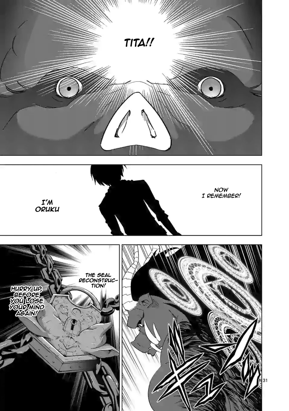 Shijou Saikyou Orc-san no Tanoshii Tanetsuke Harem Zukuri Chapter 21 page 32 - Chapter 21: Evolutive Orc's Power