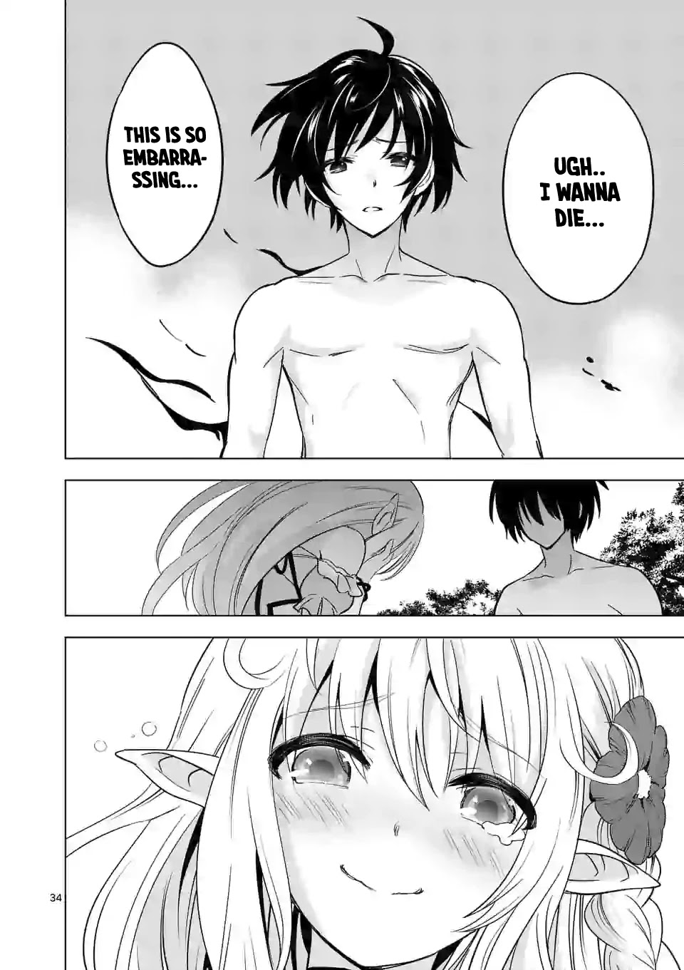 Shijou Saikyou Orc-san no Tanoshii Tanetsuke Harem Zukuri Chapter 21 page 35 - Chapter 21: Evolutive Orc's Power