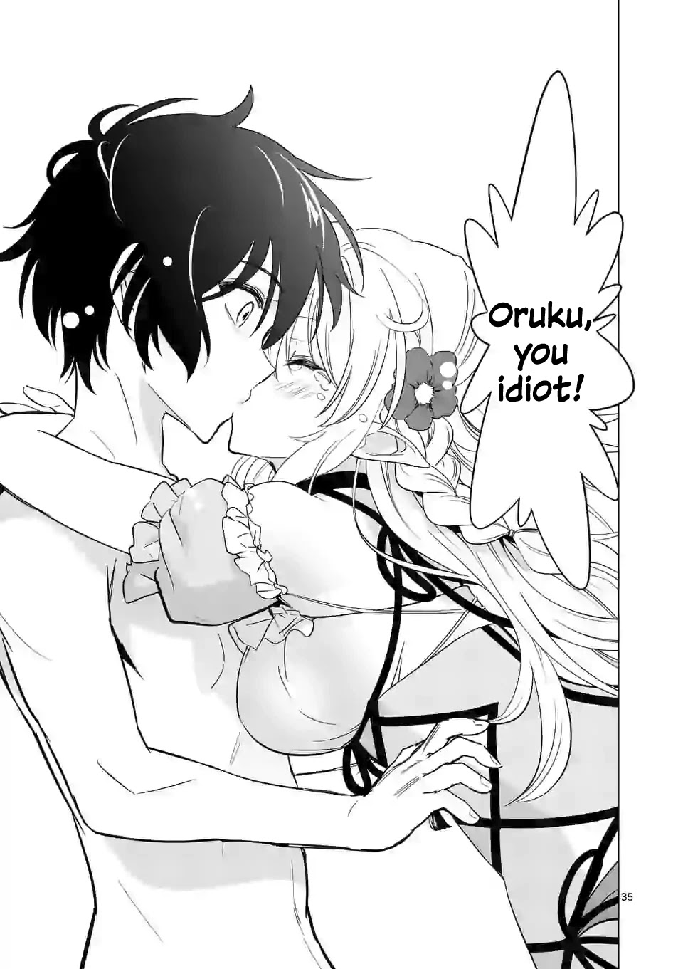 Shijou Saikyou Orc-san no Tanoshii Tanetsuke Harem Zukuri Chapter 21 page 36 - Chapter 21: Evolutive Orc's Power