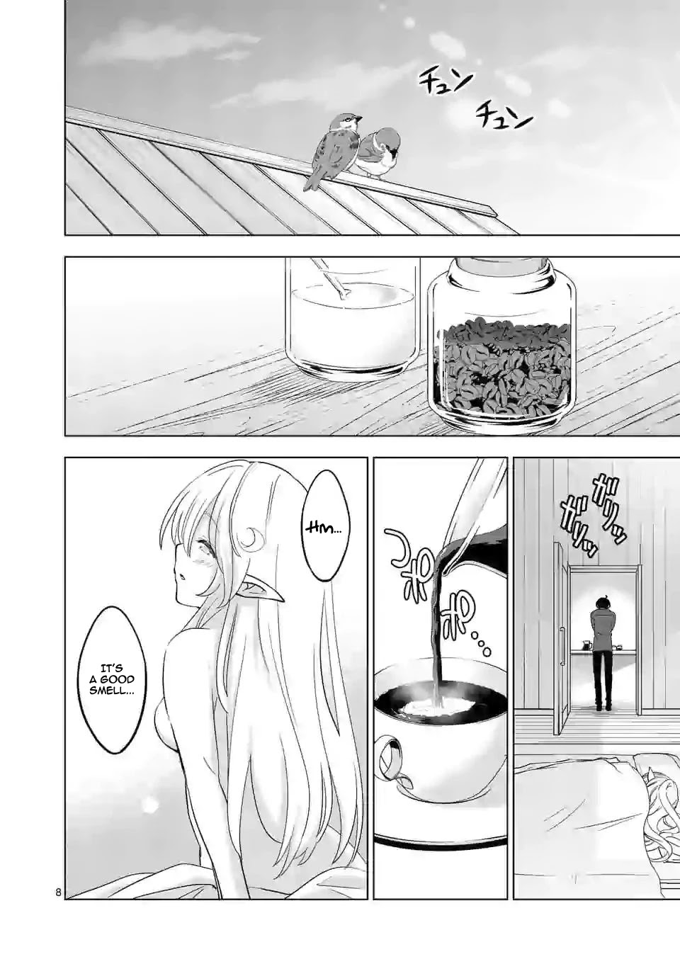 Shijou Saikyou Orc-san no Tanoshii Tanetsuke Harem Zukuri Chapter 22 page 9 - Chapter 22: The Orc And The Elf Are United