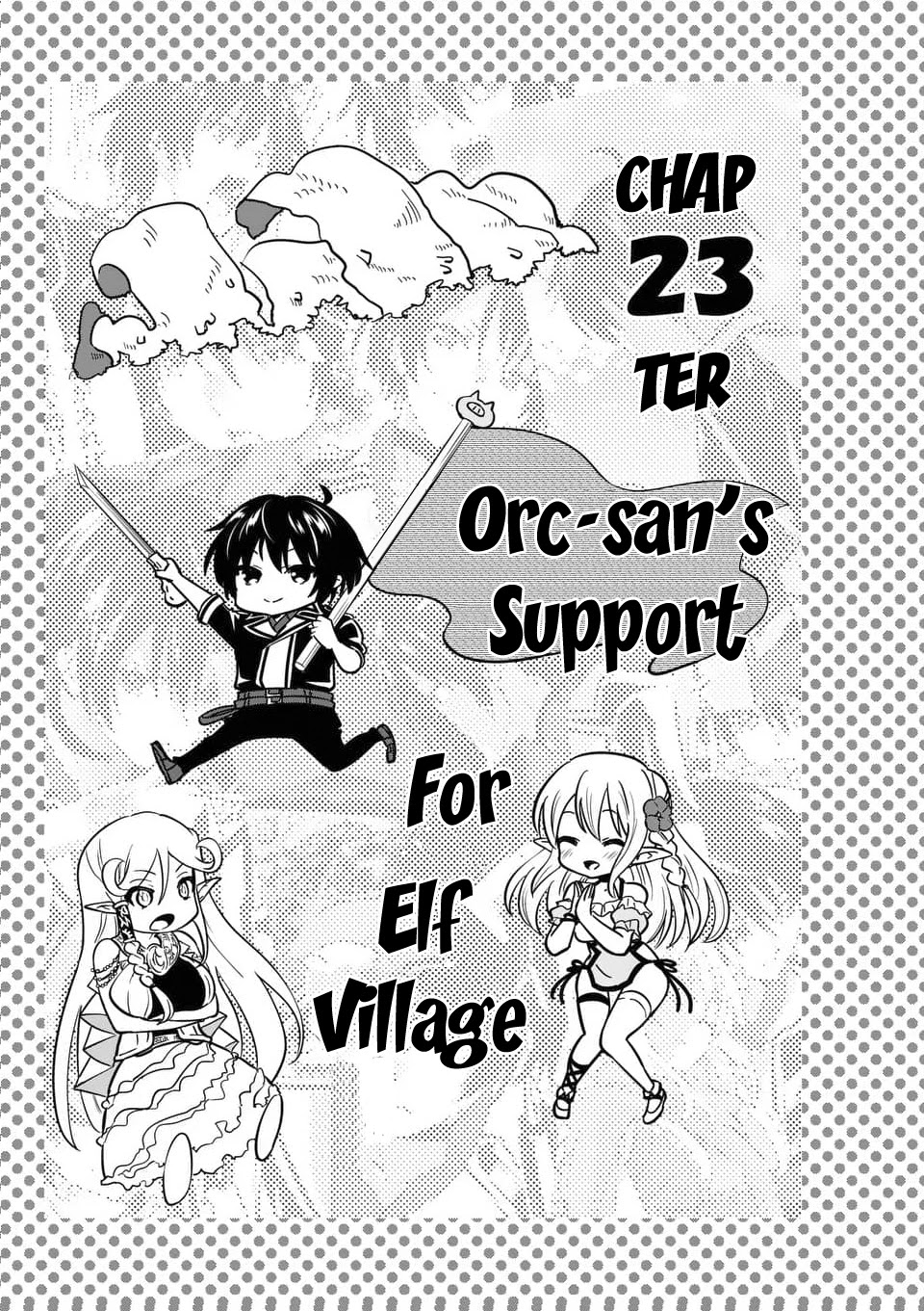 Shijou Saikyou Orc-san no Tanoshii Tanetsuke Harem Zukuri Chapter 23 page 2 - Chapter 23: Orc-san's Support For Elf Village