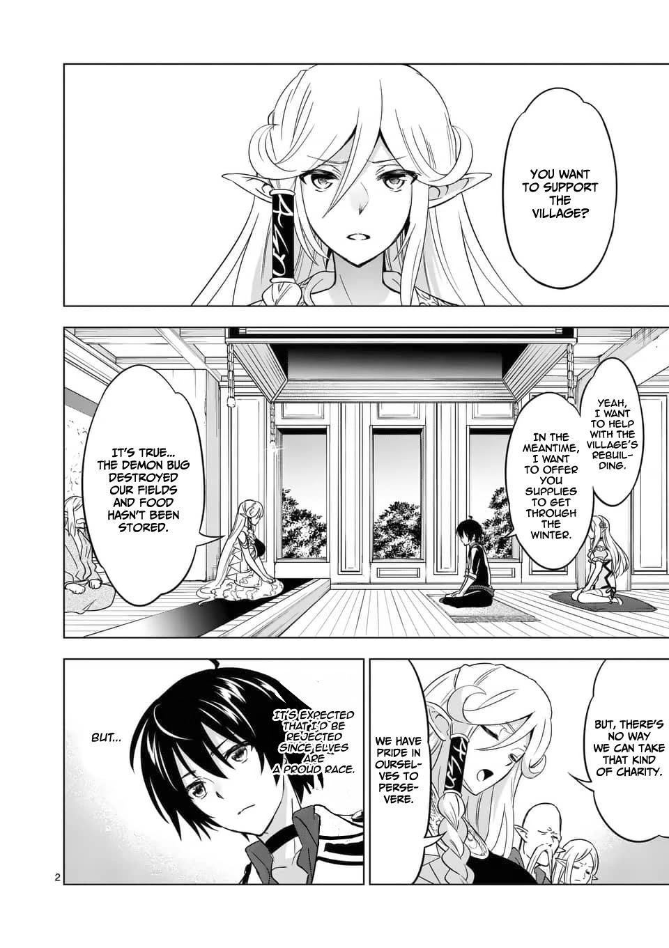 Shijou Saikyou Orc-san no Tanoshii Tanetsuke Harem Zukuri Chapter 23 page 3 - Chapter 23: Orc-san's Support For Elf Village