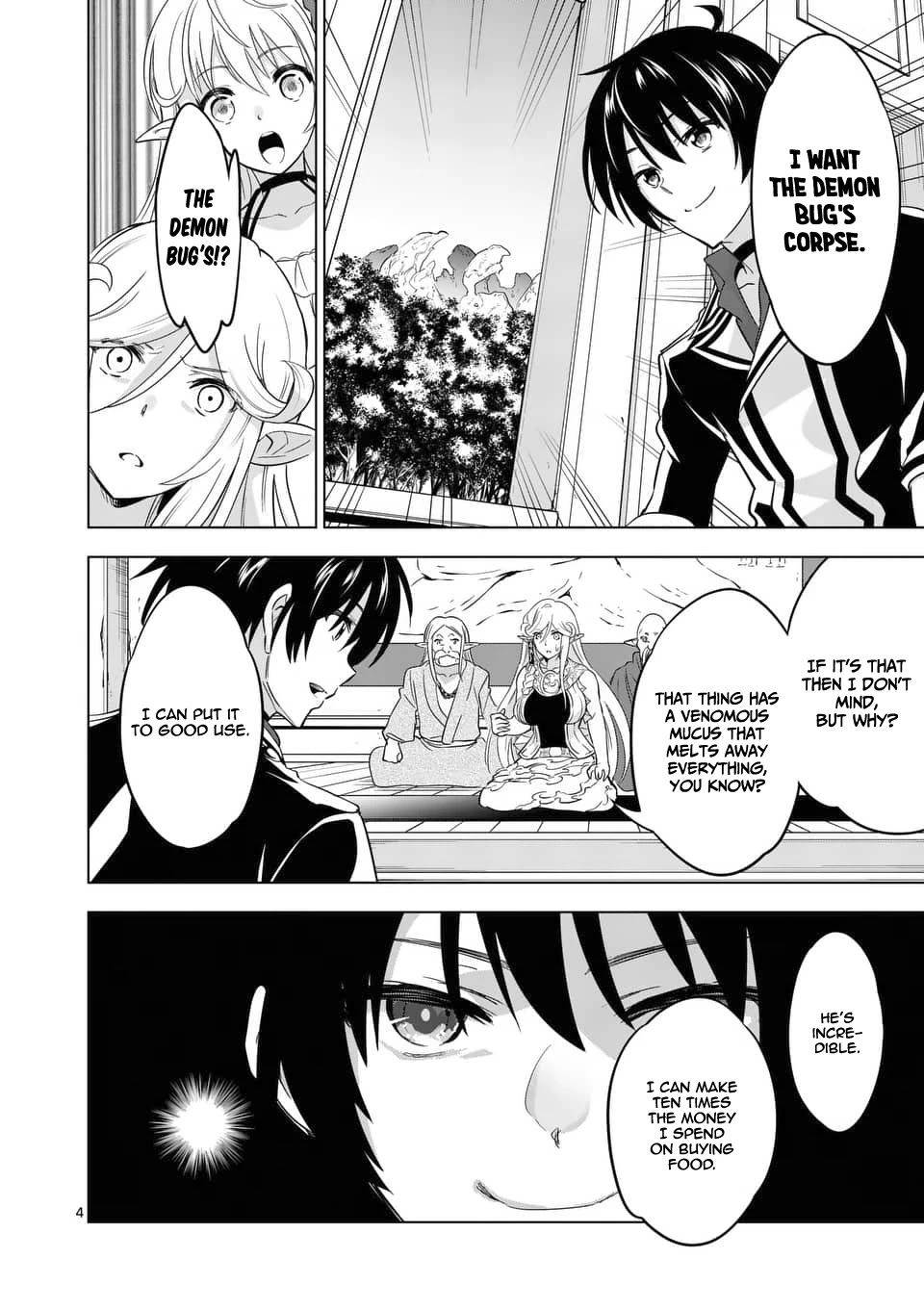 Shijou Saikyou Orc-san no Tanoshii Tanetsuke Harem Zukuri Chapter 23 page 5 - Chapter 23: Orc-san's Support For Elf Village