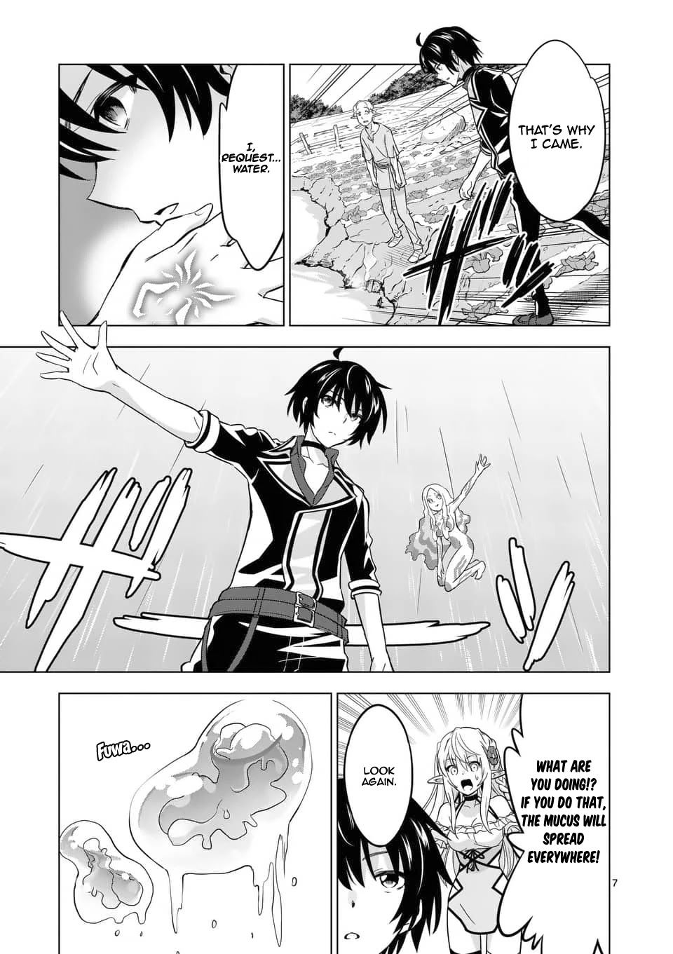 Shijou Saikyou Orc-san no Tanoshii Tanetsuke Harem Zukuri Chapter 23 page 8 - Chapter 23: Orc-san's Support For Elf Village