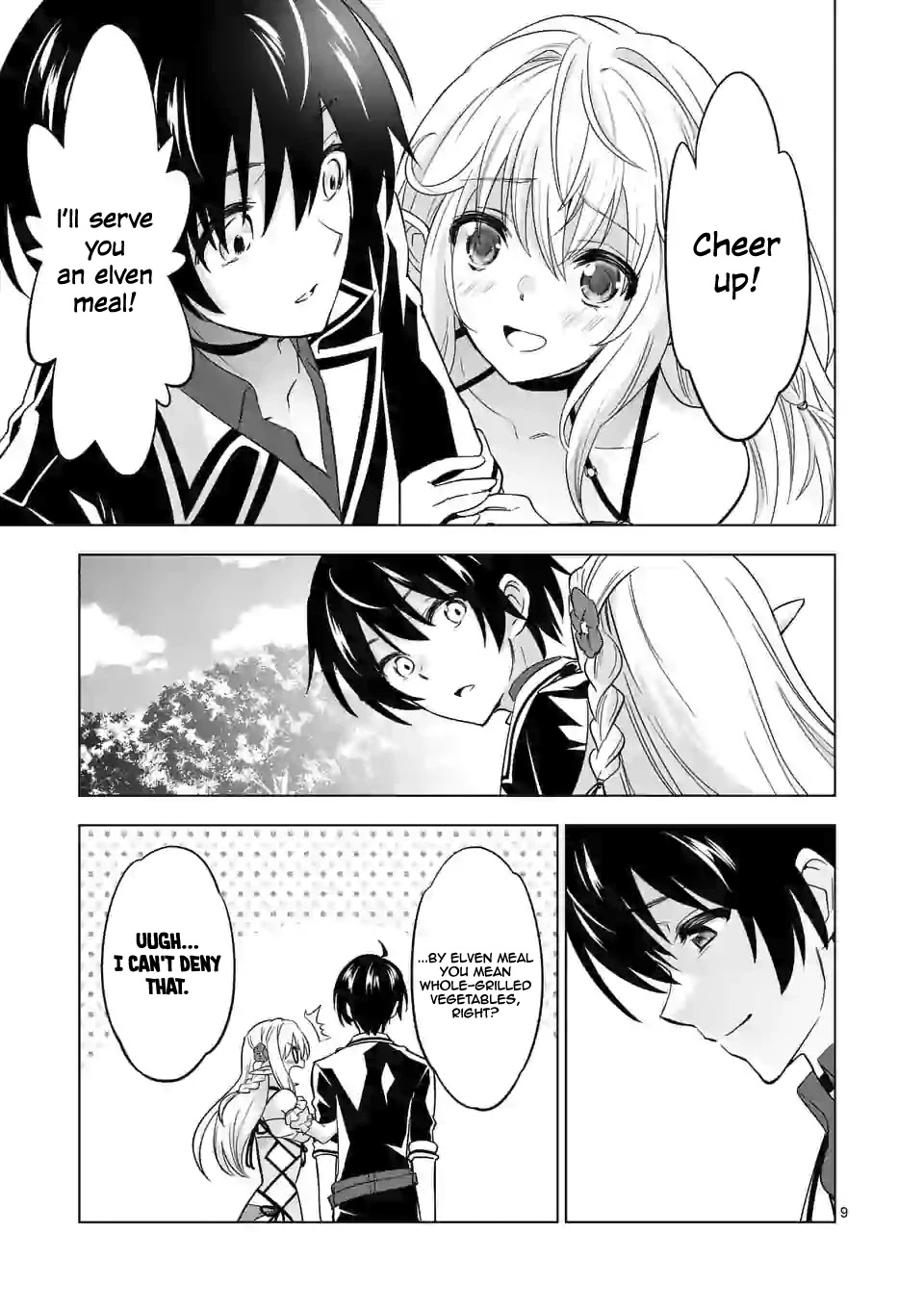 Shijou Saikyou Orc-san no Tanoshii Tanetsuke Harem Zukuri Chapter 24 page 10 - Chapter 24: Orc-san's Departure