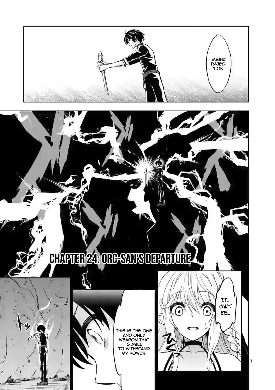 Shijou Saikyou Orc-san no Tanoshii Tanetsuke Harem Zukuri Chapter 24 page 2 - Chapter 24: Orc-san's Departure