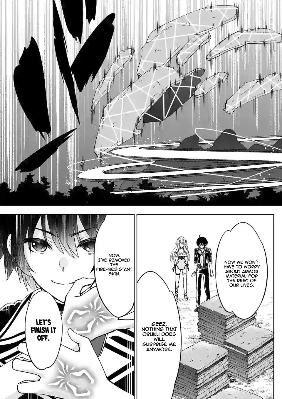 Shijou Saikyou Orc-san no Tanoshii Tanetsuke Harem Zukuri Chapter 24 page 4 - Chapter 24: Orc-san's Departure