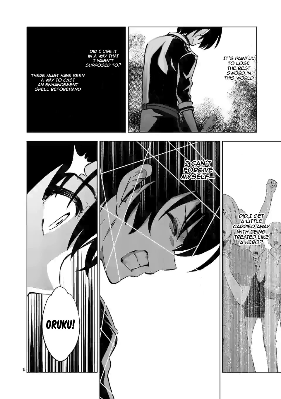 Shijou Saikyou Orc-san no Tanoshii Tanetsuke Harem Zukuri Chapter 24 page 9 - Chapter 24: Orc-san's Departure