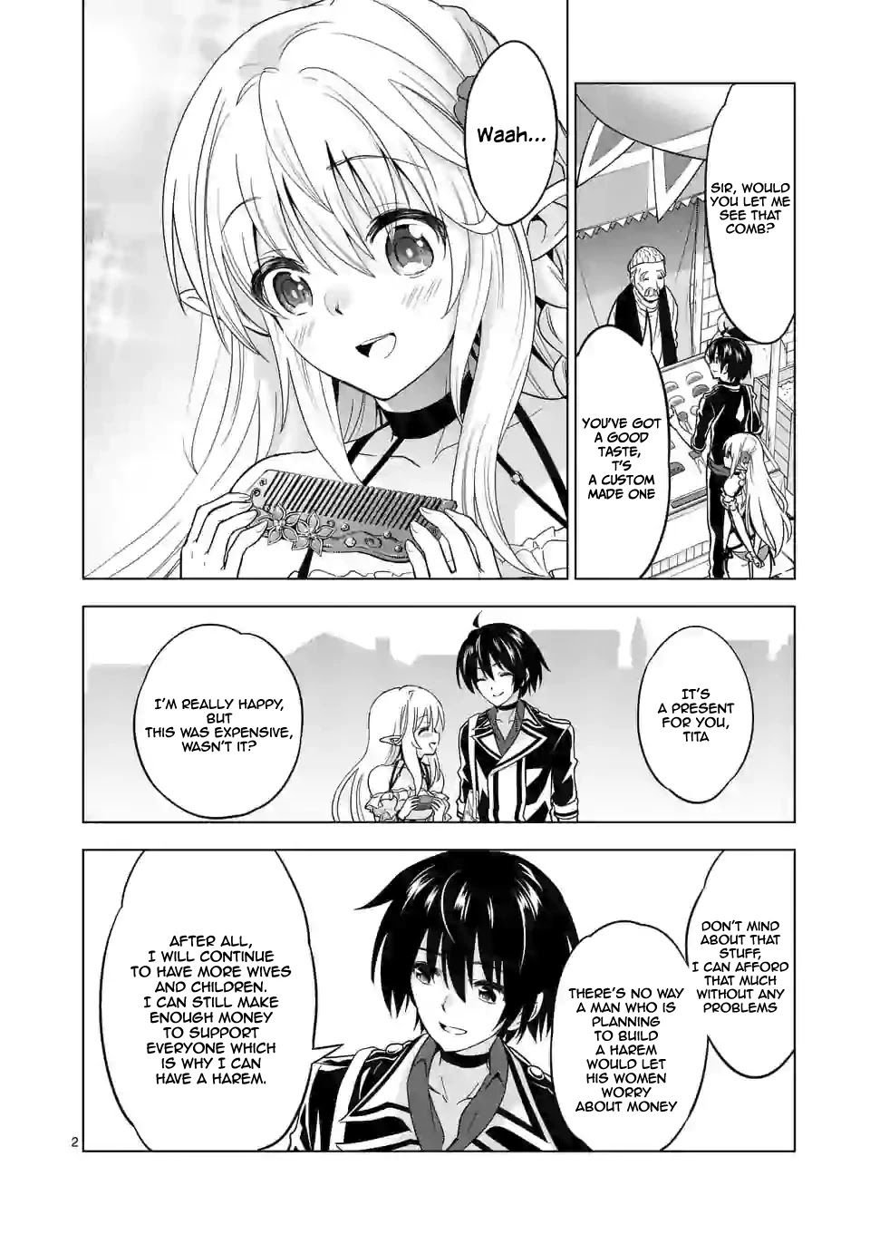 Shijou Saikyou Orc-san no Tanoshii Tanetsuke Harem Zukuri Chapter 25 page 3 - Chapter 25: Orc-san's Town