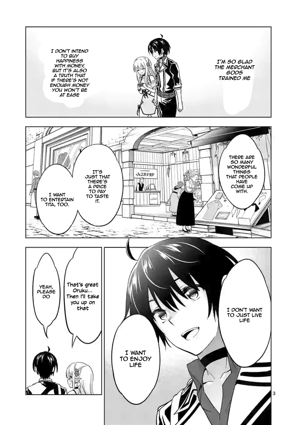 Shijou Saikyou Orc-san no Tanoshii Tanetsuke Harem Zukuri Chapter 25 page 4 - Chapter 25: Orc-san's Town