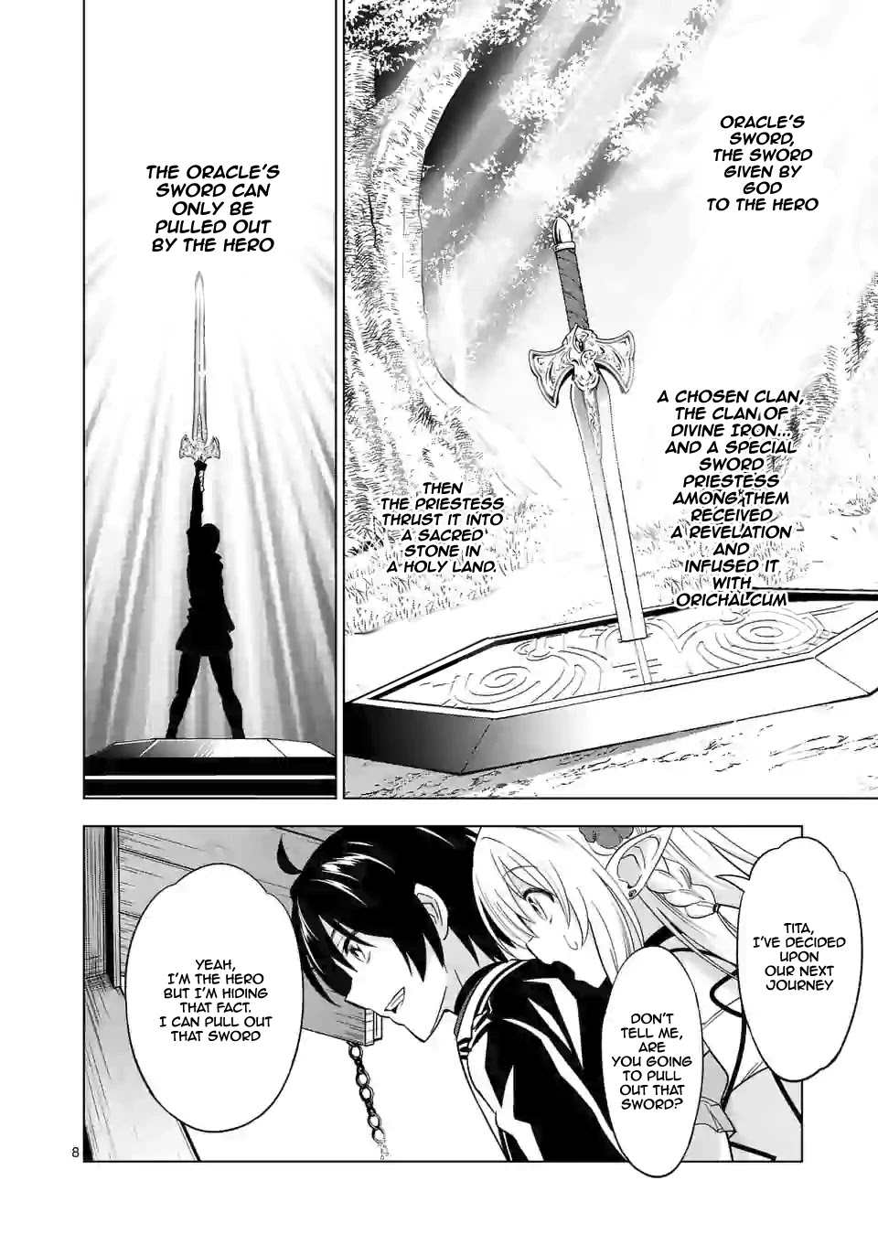 Shijou Saikyou Orc-san no Tanoshii Tanetsuke Harem Zukuri Chapter 25 page 9 - Chapter 25: Orc-san's Town